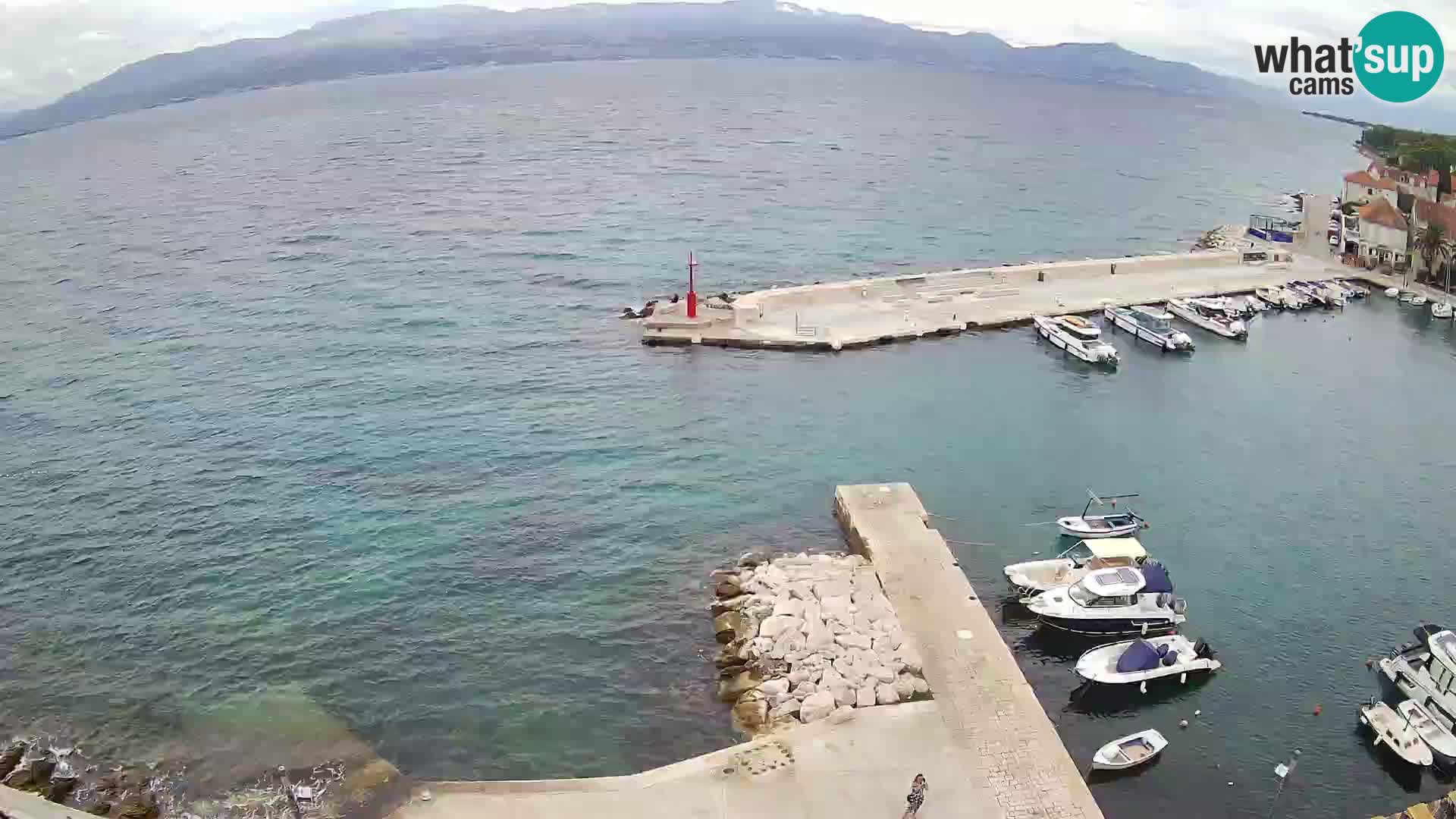 Webcam Sutivan Panorama – Liveblick von der Insel Brač
