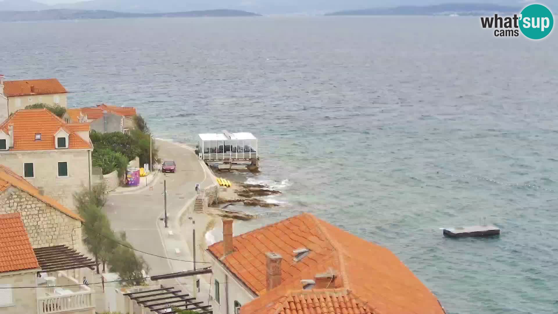 Web kamera Sutivan panorama – Pogled uživo s otoka Brača