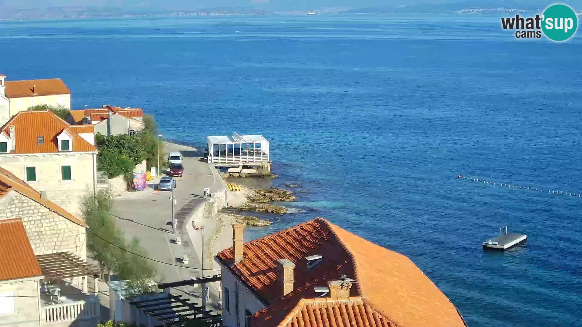 Web kamera Sutivan panorama – Pogled uživo s otoka Brača