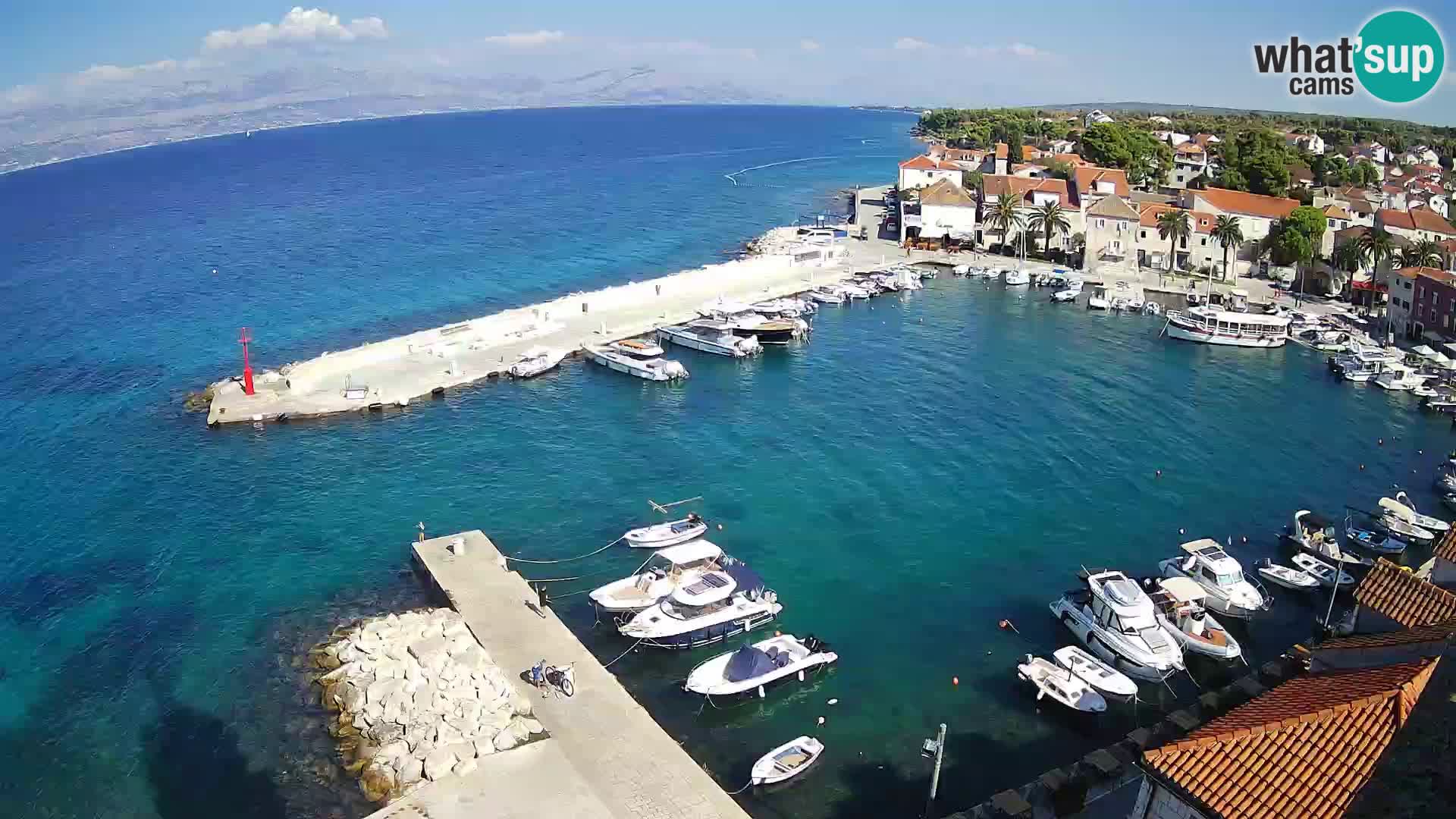 Webcam Sutivan Panorama – Vue en direct depuis l’île de Brač