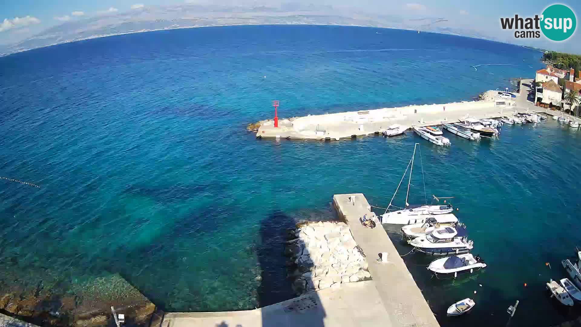 Webcam Sutivan Panorama – Liveblick von der Insel Brač