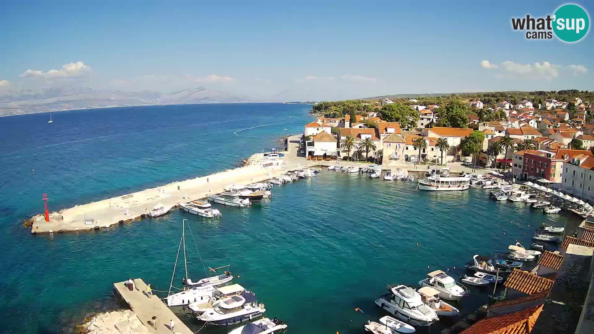 Webcam Sutivan Panorama – Live View from Brač Island