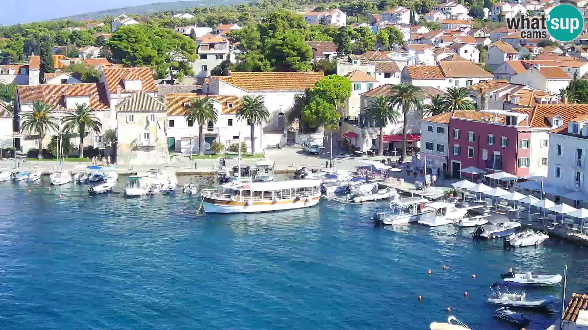 Webcam Sutivan Panorama – Vista en vivo desde la isla de Brač