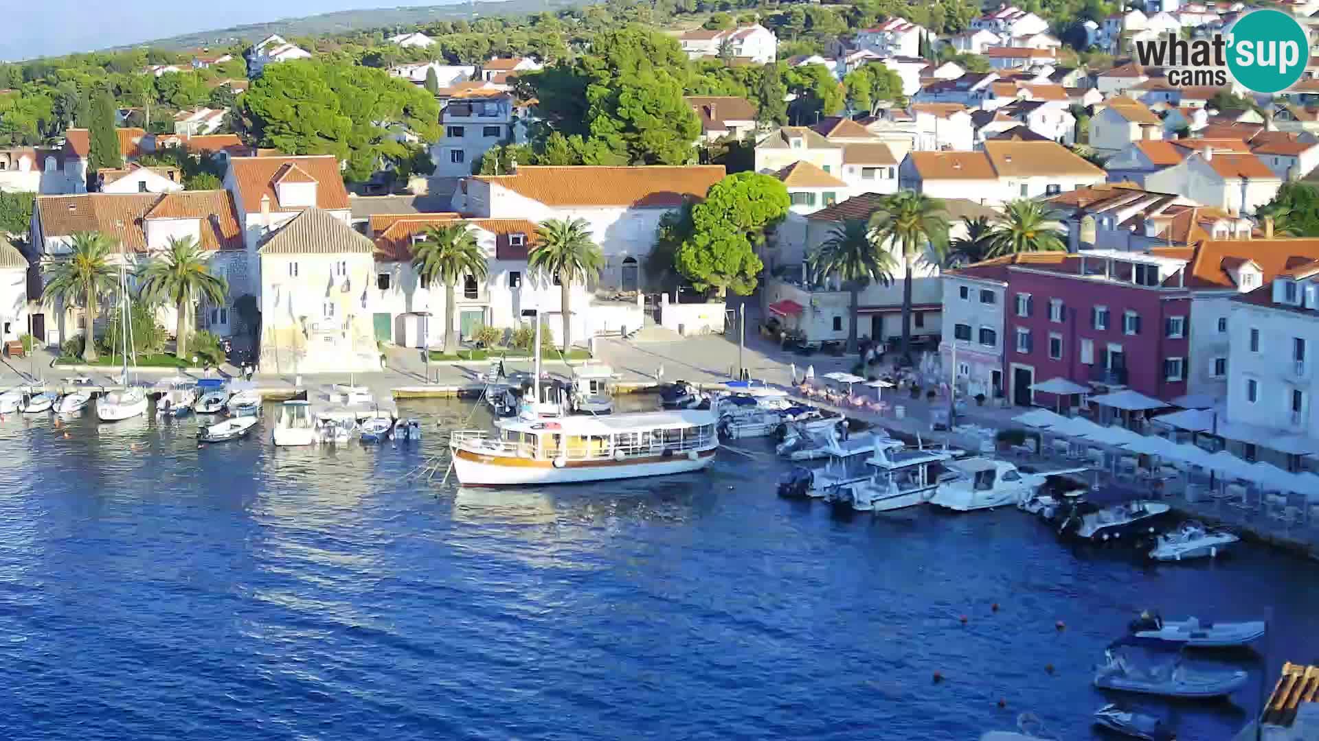 Spletna kamera Sutivan panorama – pogled v živo z otoka Brač