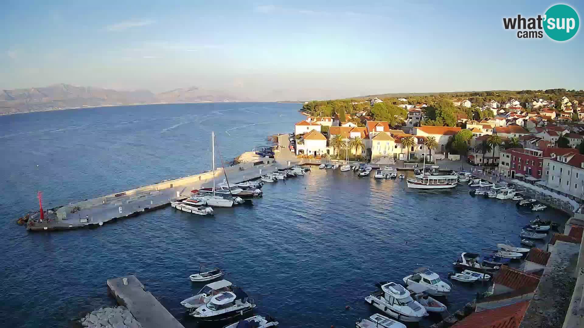 Webcam Sutivan Panorama – Vue en direct depuis l’île de Brač