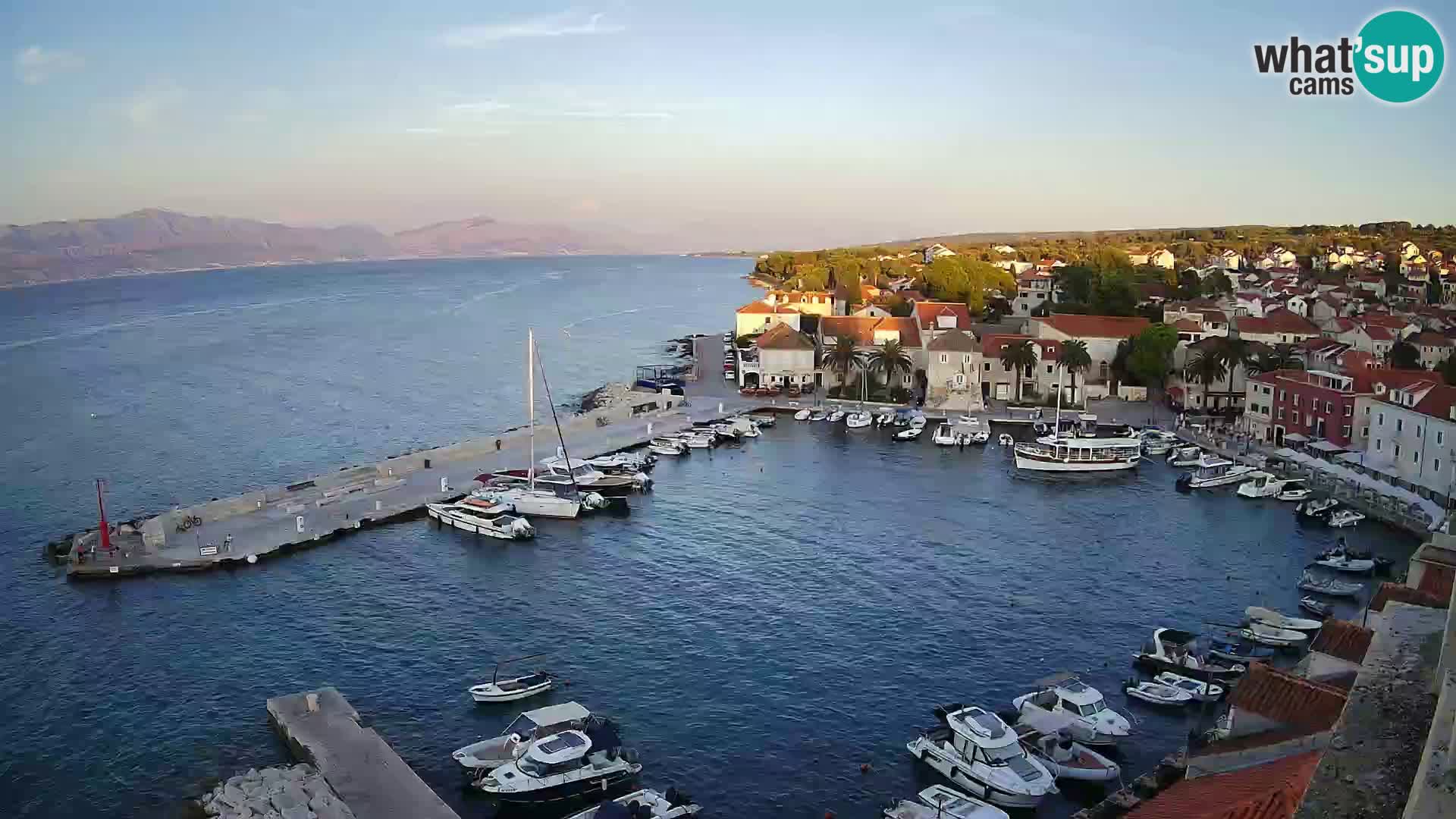 Webcam Sutivan Panorama – Liveblick von der Insel Brač