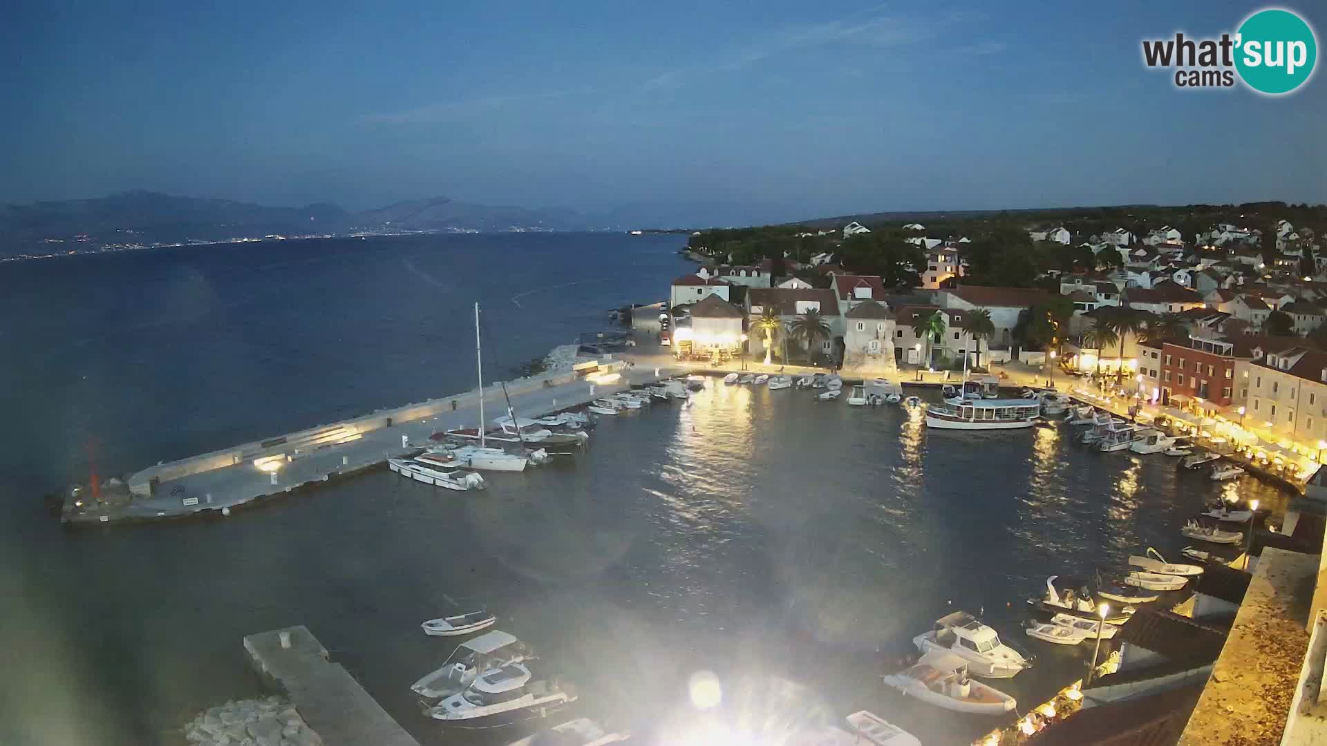 Webcam Sutivan Panorama – Vue en direct depuis l’île de Brač