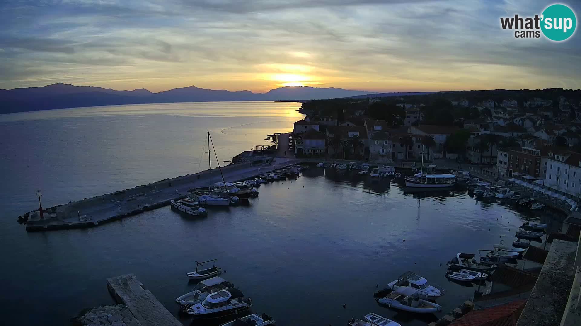Webcam Sutivan Panorama – Vue en direct depuis l’île de Brač