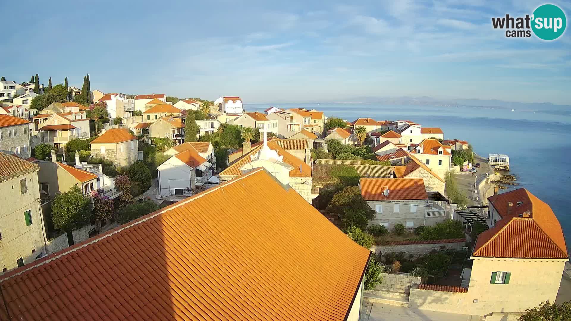 Webcam Sutivan Panorama – Vue en direct depuis l’île de Brač