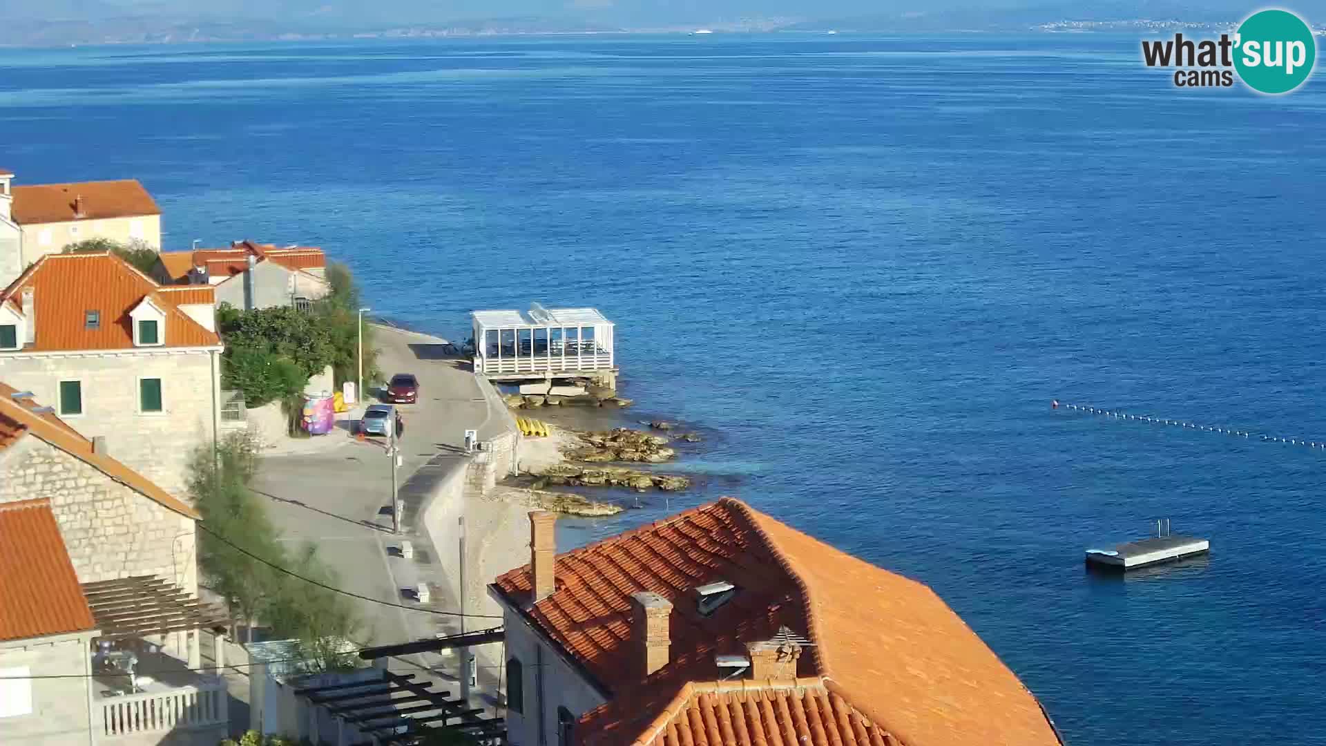 Webcam Sutivan Panorama – Vista en vivo desde la isla de Brač