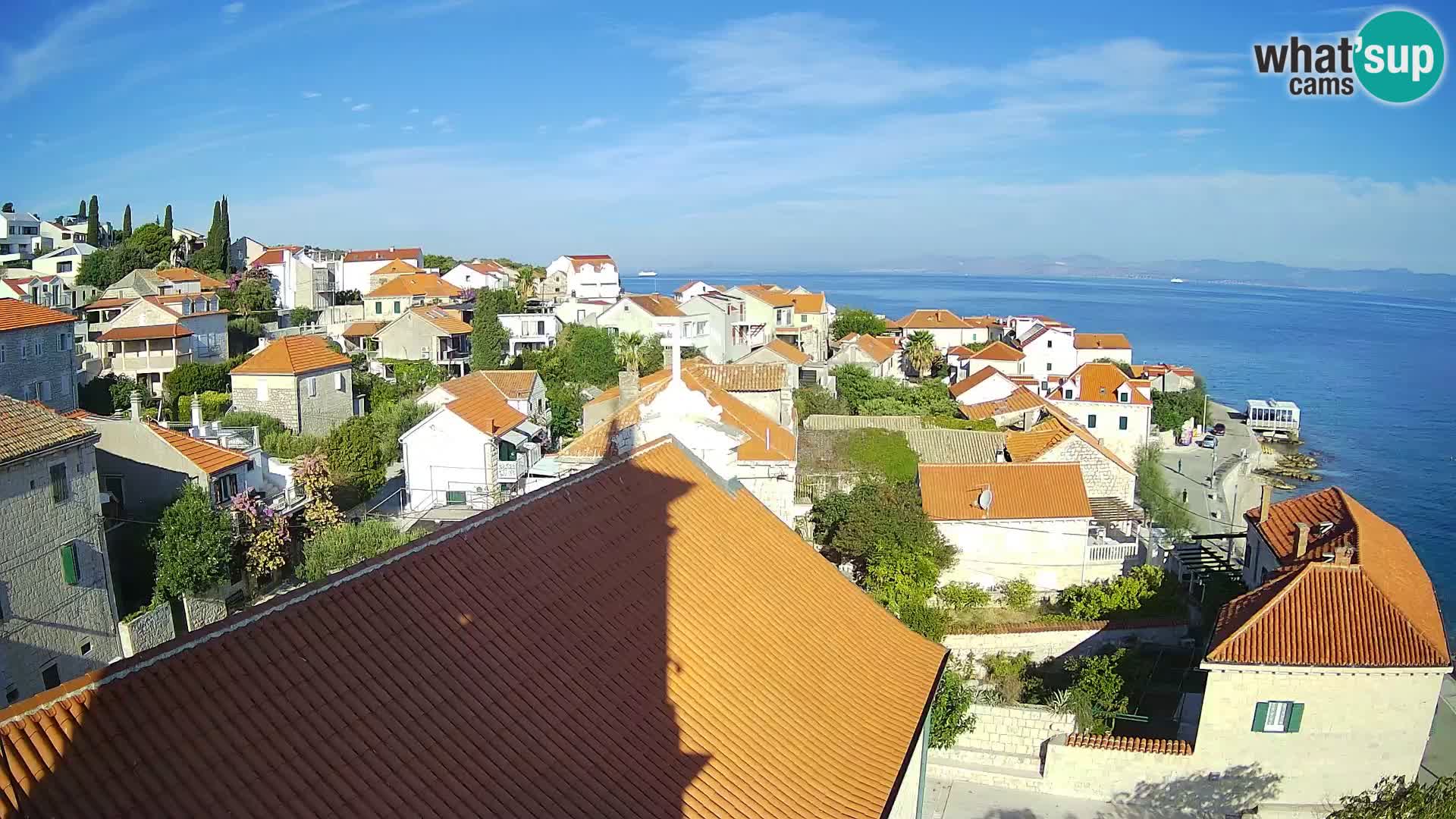 Webcam Sutivan Panorama – Vista en vivo desde la isla de Brač