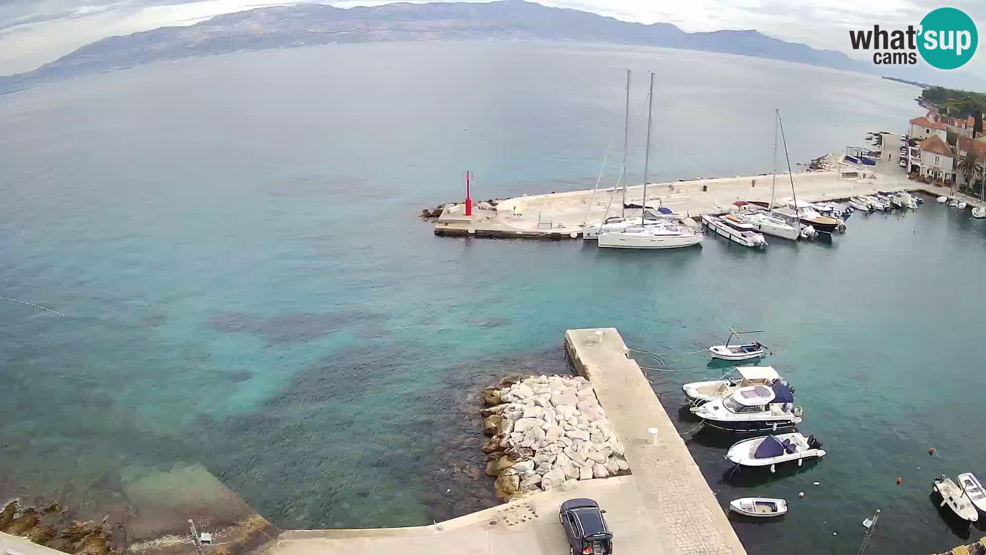 Webcam Sutivan Panorama – Liveblick von der Insel Brač