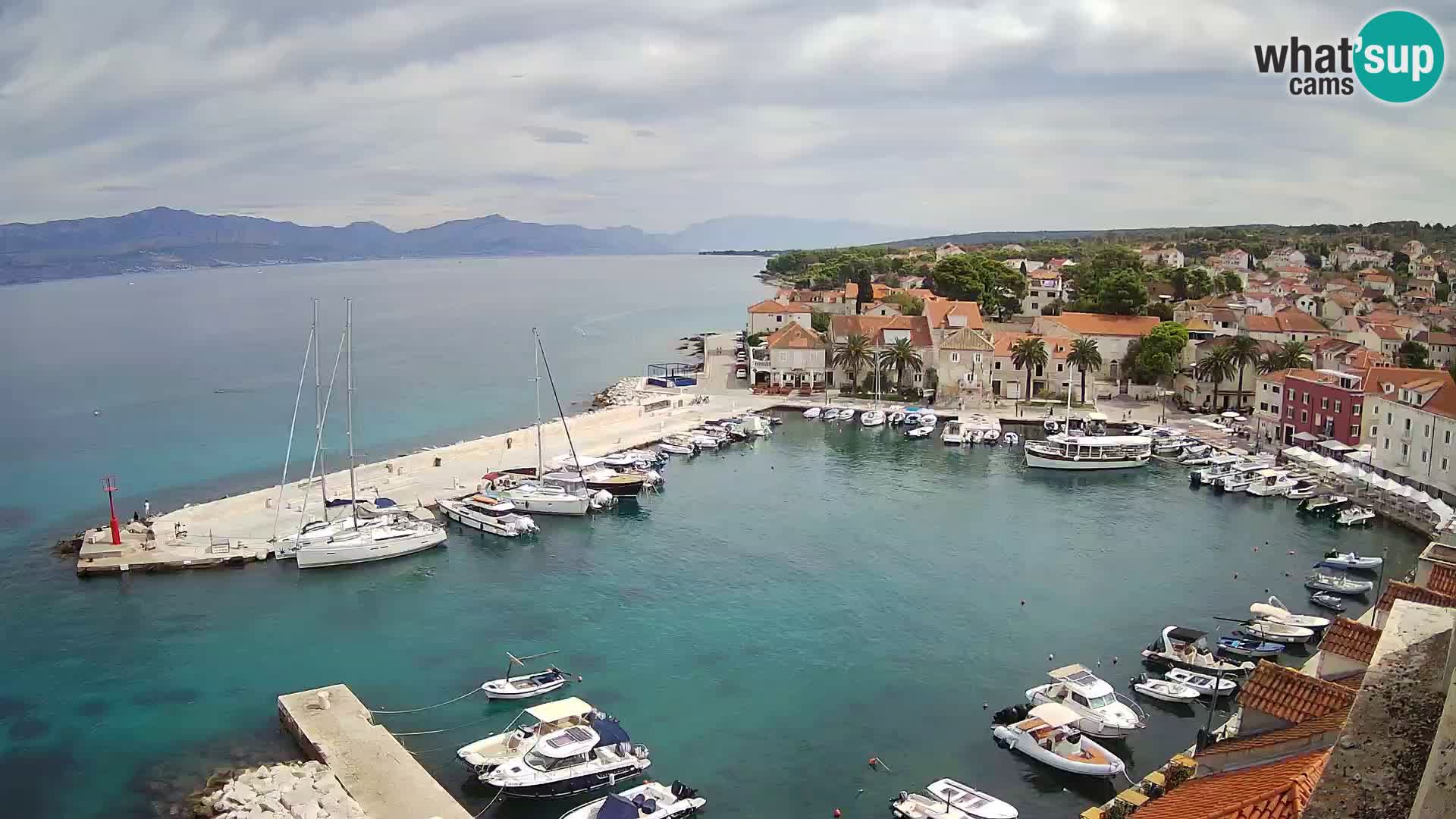 Webcam Sutivan Panorama – Liveblick von der Insel Brač
