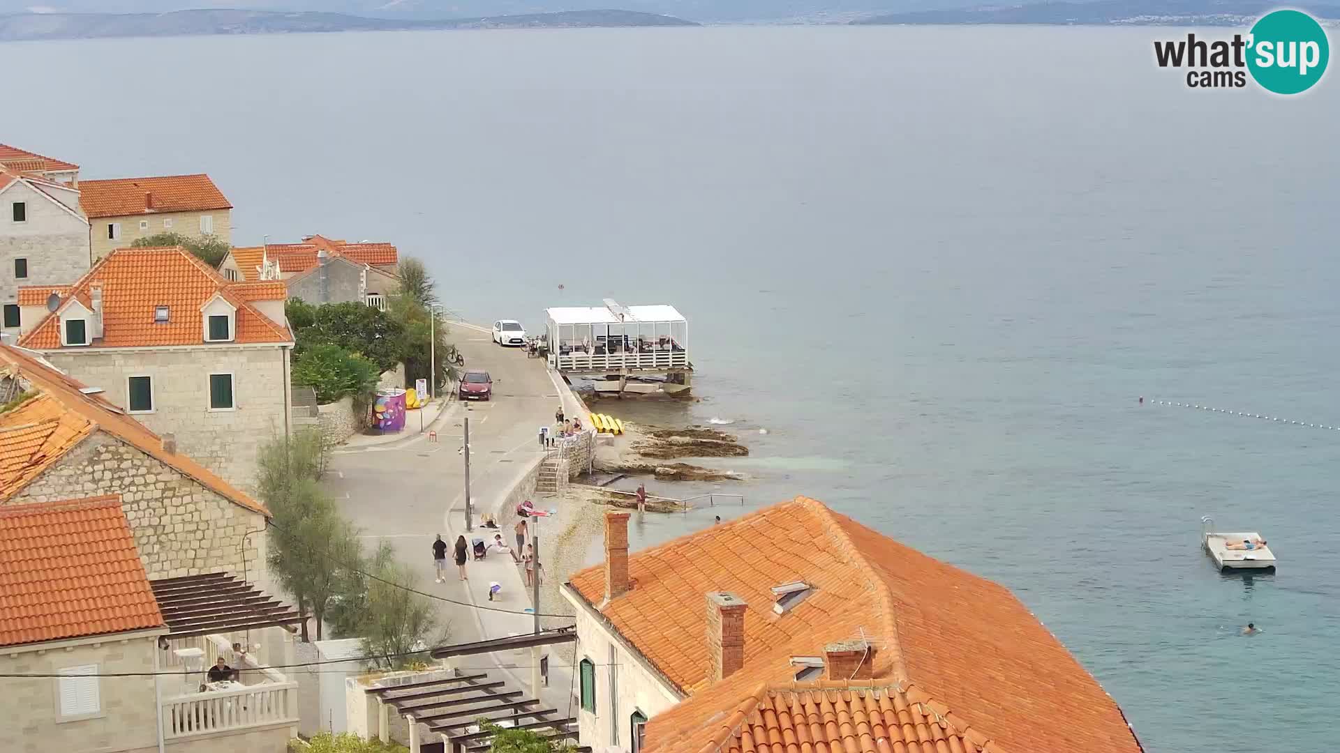 Webcam Sutivan Panorama – Vista en vivo desde la isla de Brač