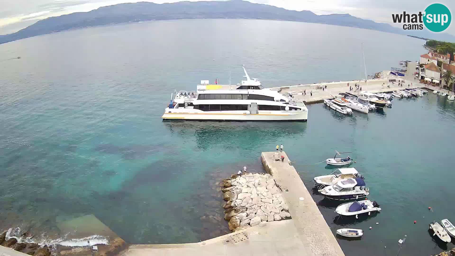 Webcam Sutivan Panorama – Liveblick von der Insel Brač