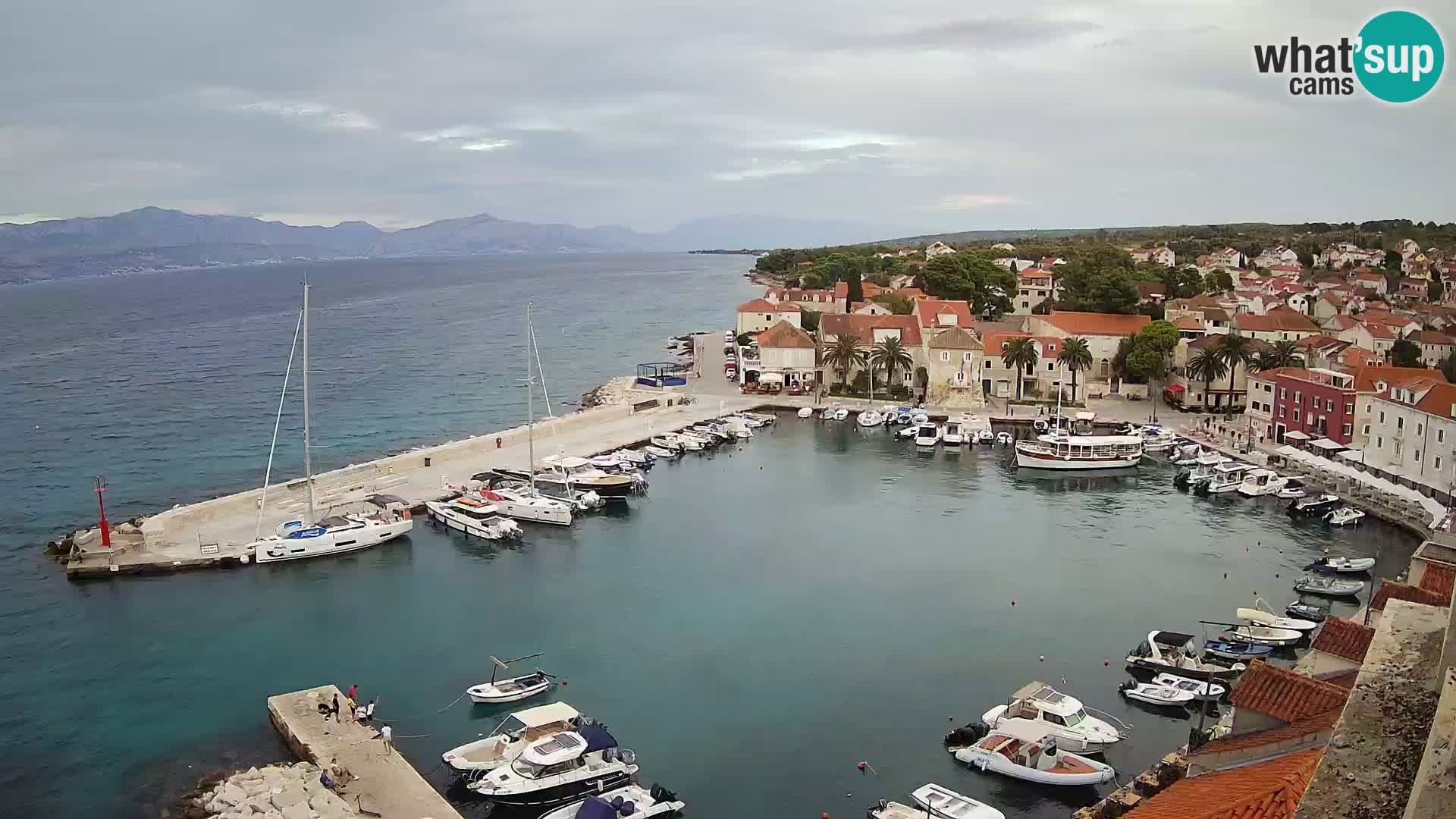 Webcam Sutivan Panorama – Vue en direct depuis l’île de Brač