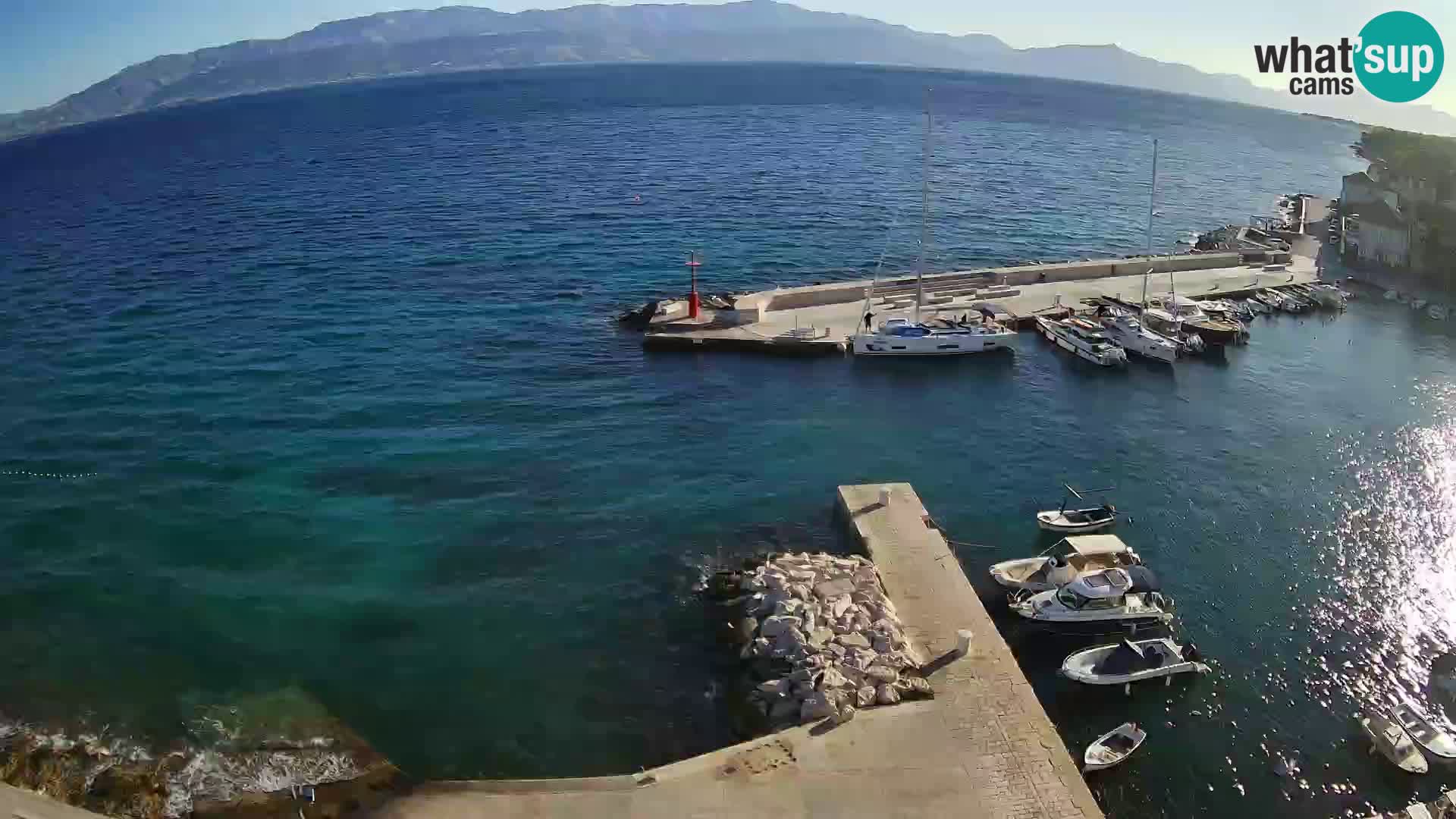 Webcam Sutivan Panorama – Live View from Brač Island