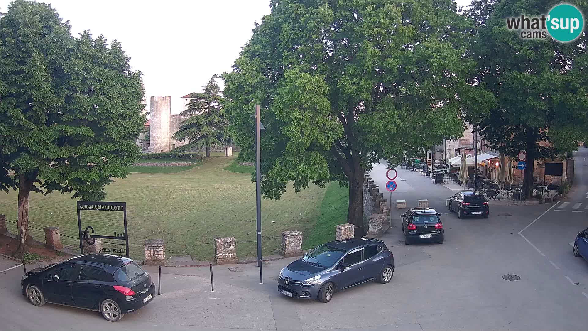 Live Svetvinčenat – view to Castle Morosini Grimani – Istria – Croatia