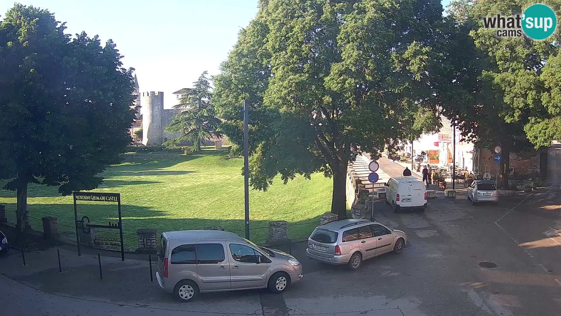 Live Svetvinčenat – view to Castle Morosini Grimani – Istria – Croatia