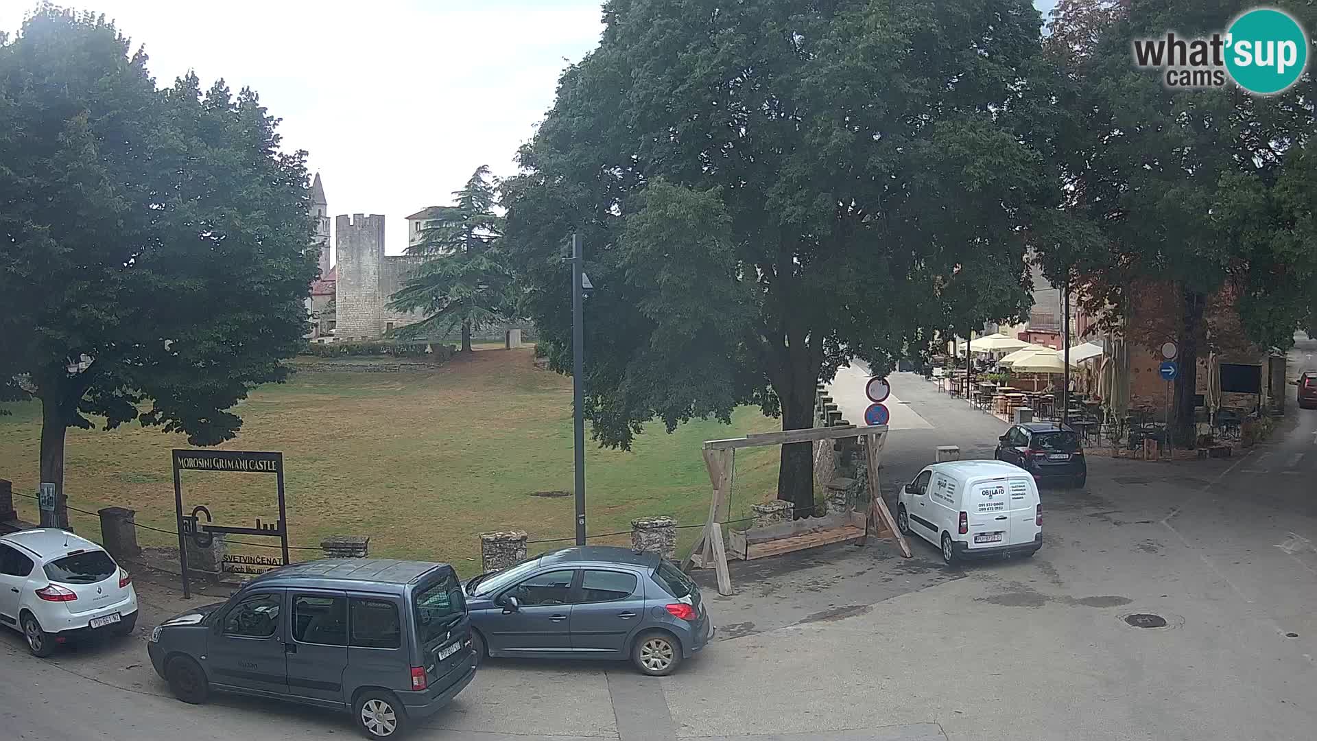 Live Svetvinčenat – view to Castle Morosini Grimani – Istria – Croatia