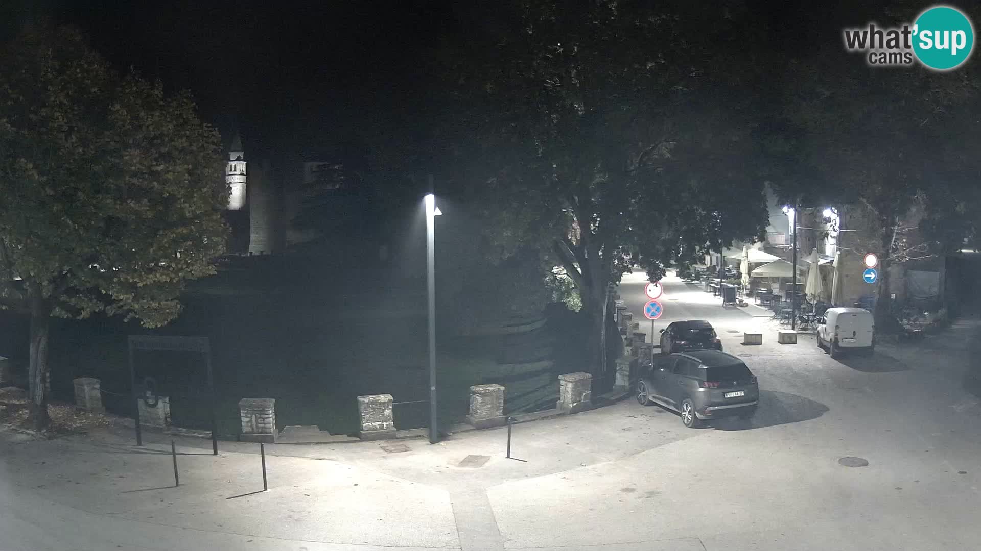 Live Svetvinčenat – Blick auf Schloss Morosini Grimani – Istrien – Kroatien