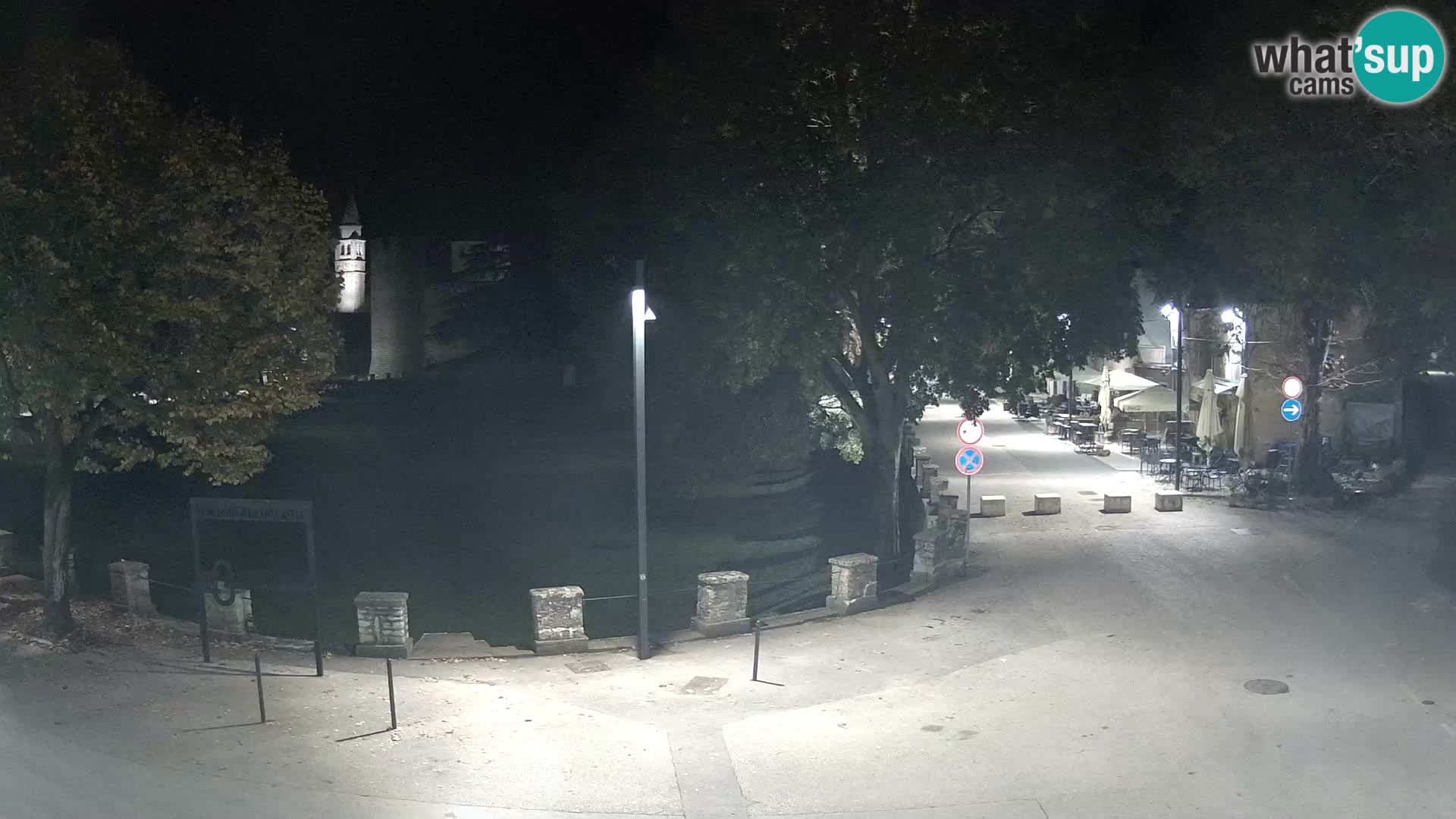 Live Svetvinčenat – Blick auf Schloss Morosini Grimani – Istrien – Kroatien