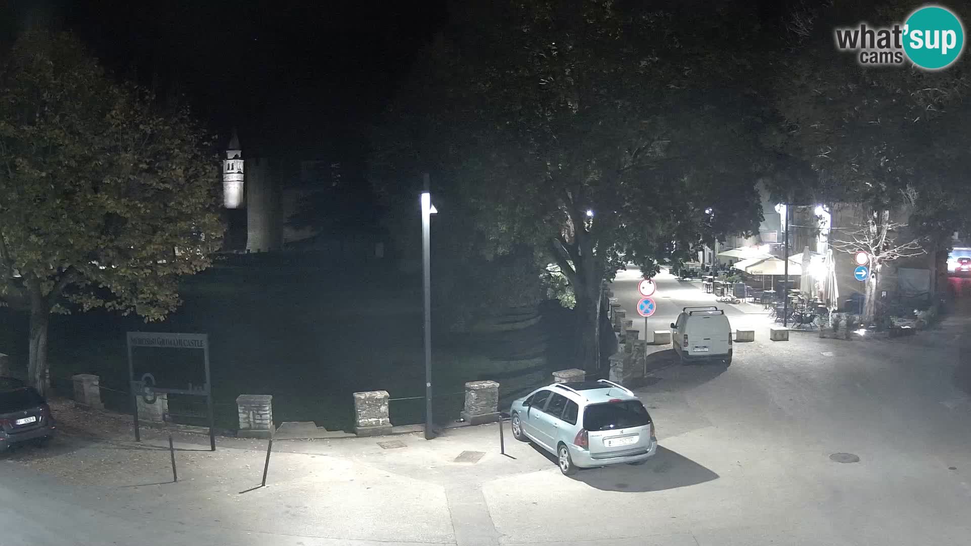 Live Svetvinčenat – Blick auf Schloss Morosini Grimani – Istrien – Kroatien