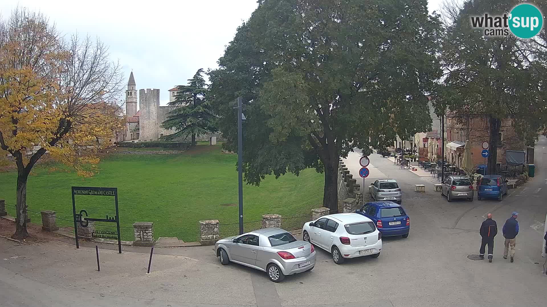 Live Svetvinčenat (Sanvincenti) – vista sul castello Morosini Grimani – Istria – Croazia