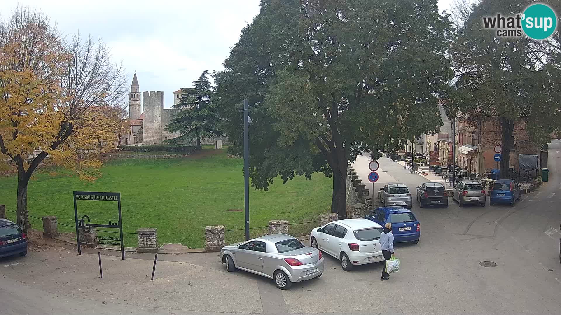 Live Svetvinčenat (Sanvincenti) – vista sul castello Morosini Grimani – Istria – Croazia