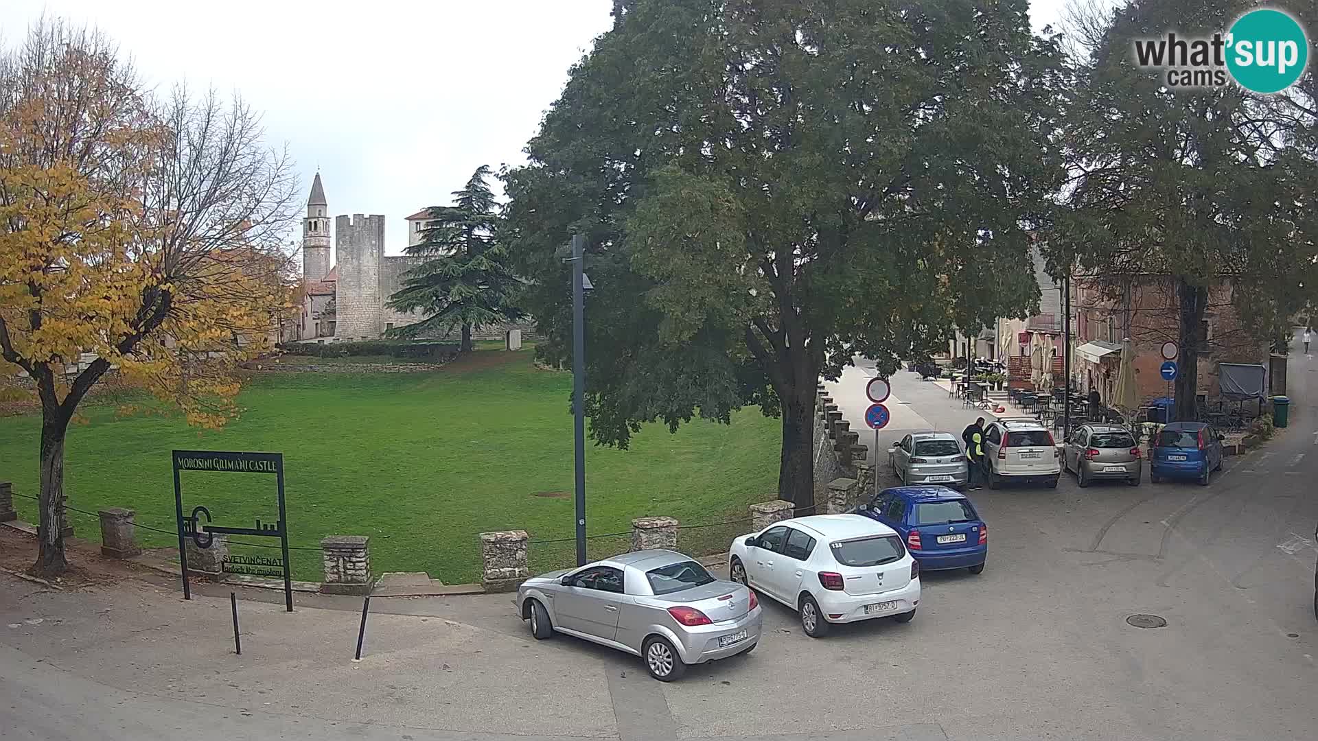 Live Svetvinčenat (Sanvincenti) – vista sul castello Morosini Grimani – Istria – Croazia