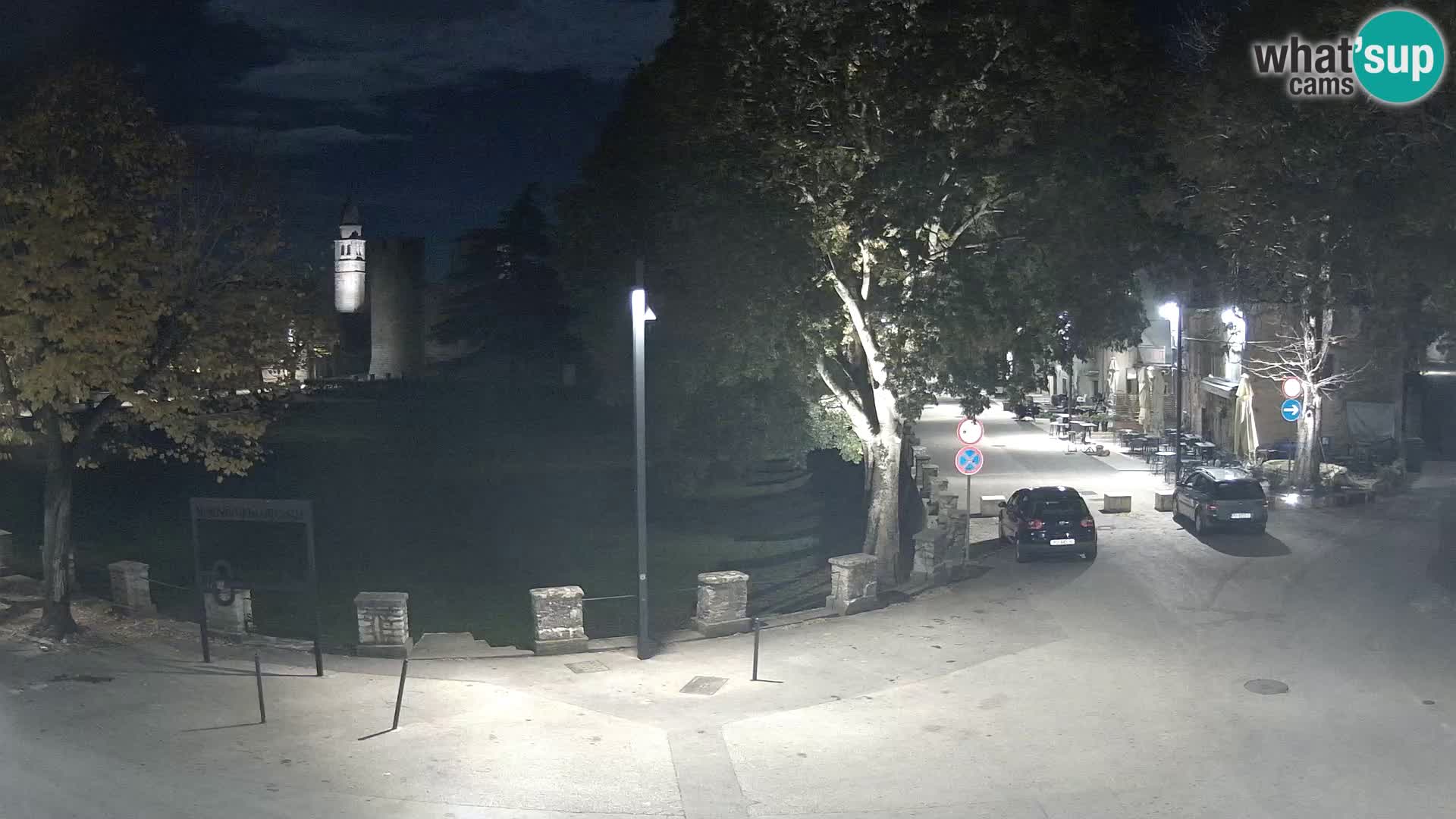 Live Svetvinčenat – Blick auf Schloss Morosini Grimani – Istrien – Kroatien