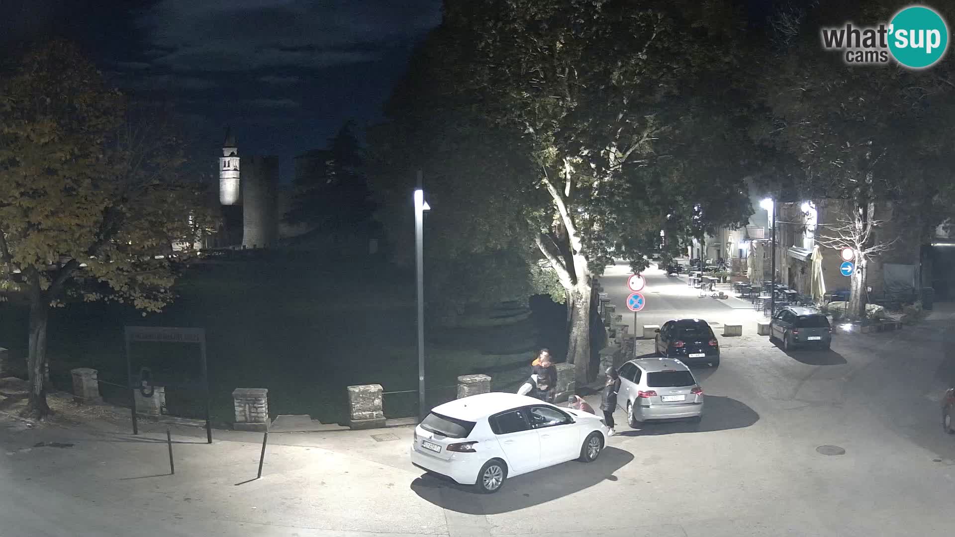 Live Svetvinčenat – Blick auf Schloss Morosini Grimani – Istrien – Kroatien