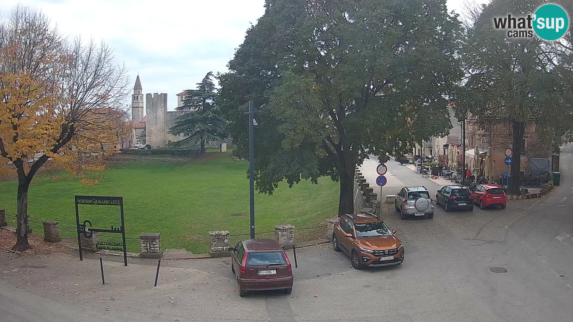 Live Svetvinčenat – view to Castle Morosini Grimani – Istria – Croatia