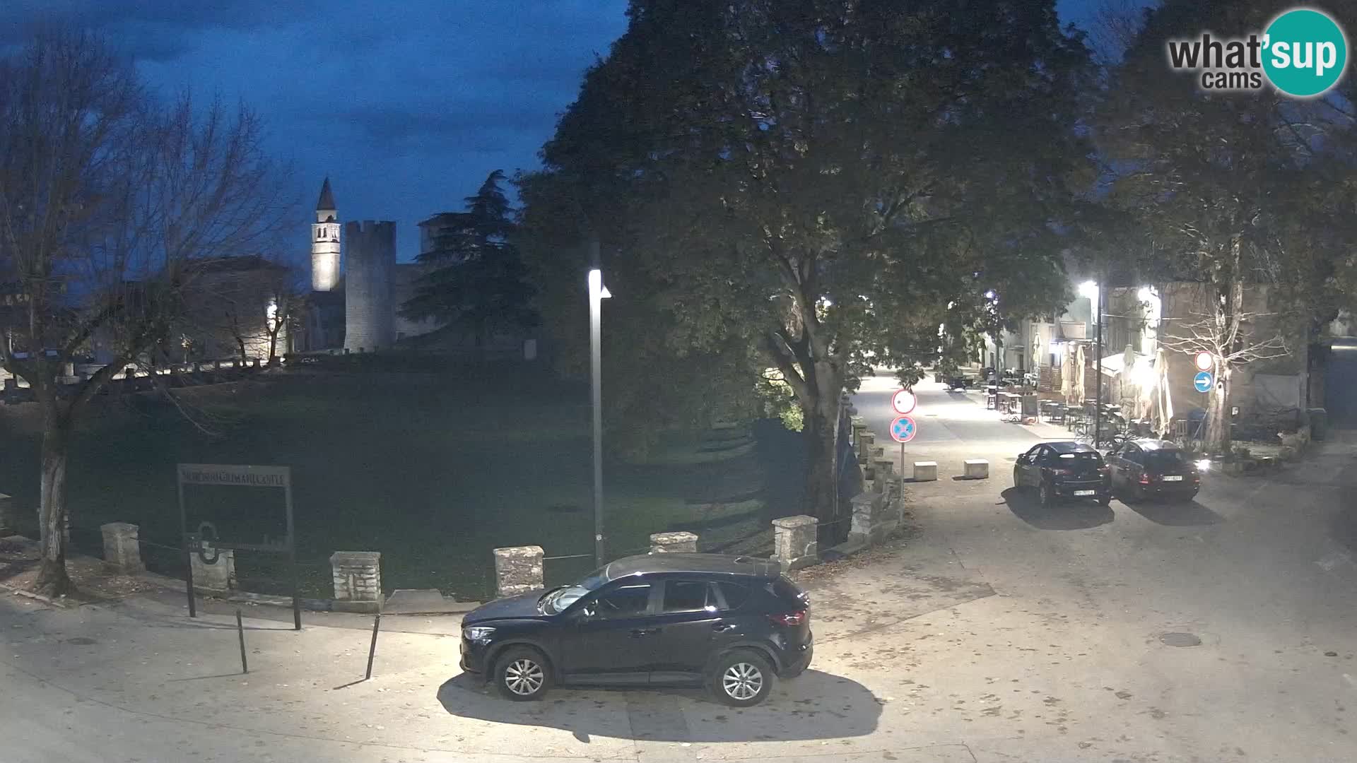 Live Svetvinčenat (Sanvincenti) – vista sul castello Morosini Grimani – Istria – Croazia