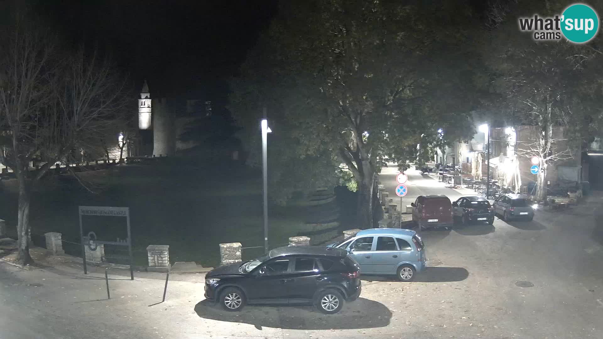 Live Svetvinčenat – Blick auf Schloss Morosini Grimani – Istrien – Kroatien