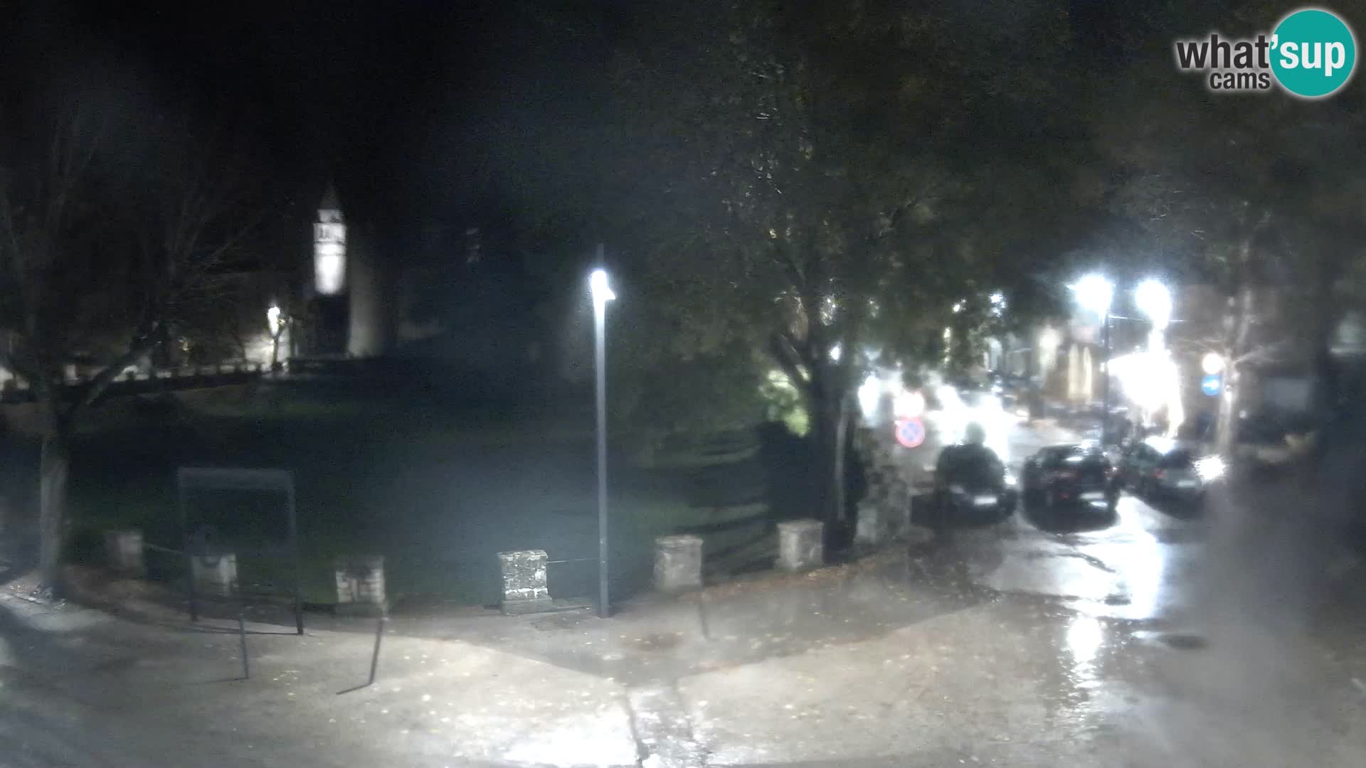 Live Svetvinčenat – Blick auf Schloss Morosini Grimani – Istrien – Kroatien