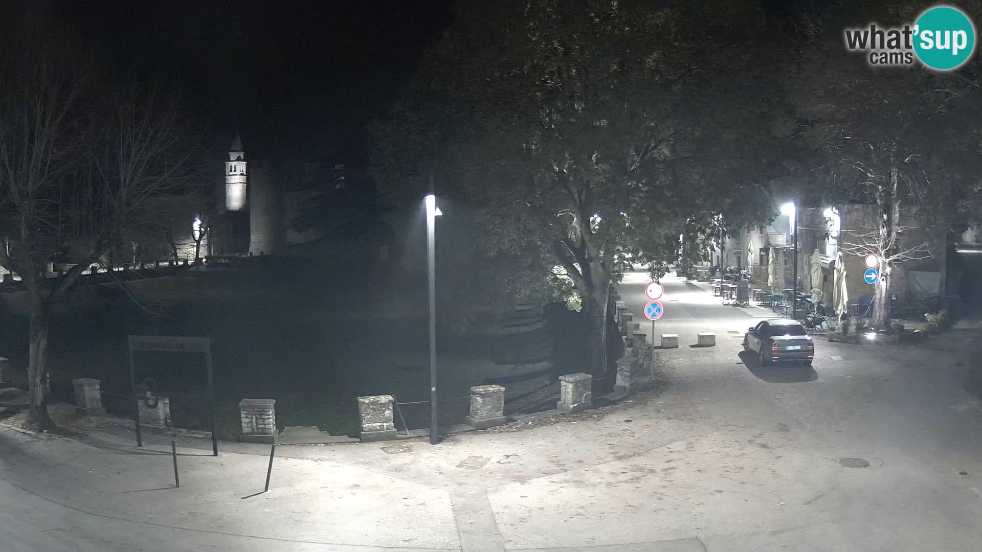 Live Svetvinčenat – Blick auf Schloss Morosini Grimani – Istrien – Kroatien