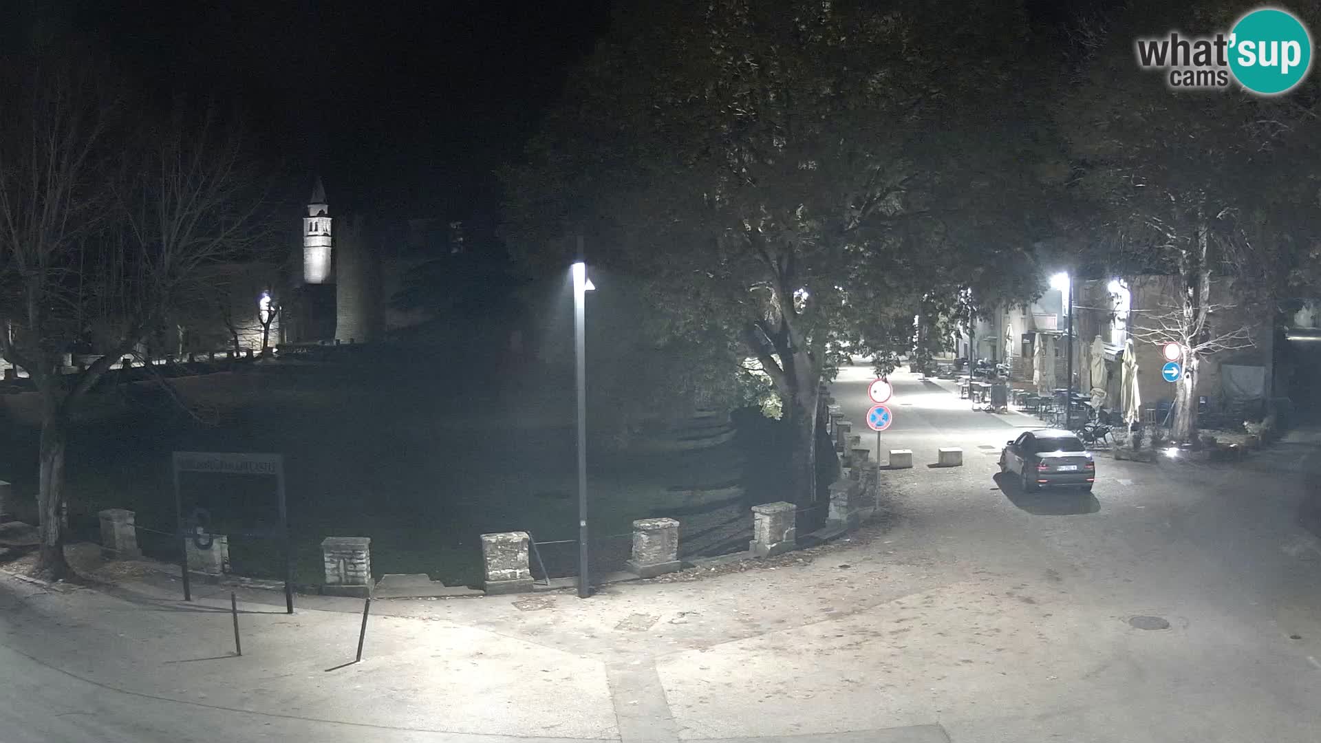 Live Svetvinčenat – Blick auf Schloss Morosini Grimani – Istrien – Kroatien