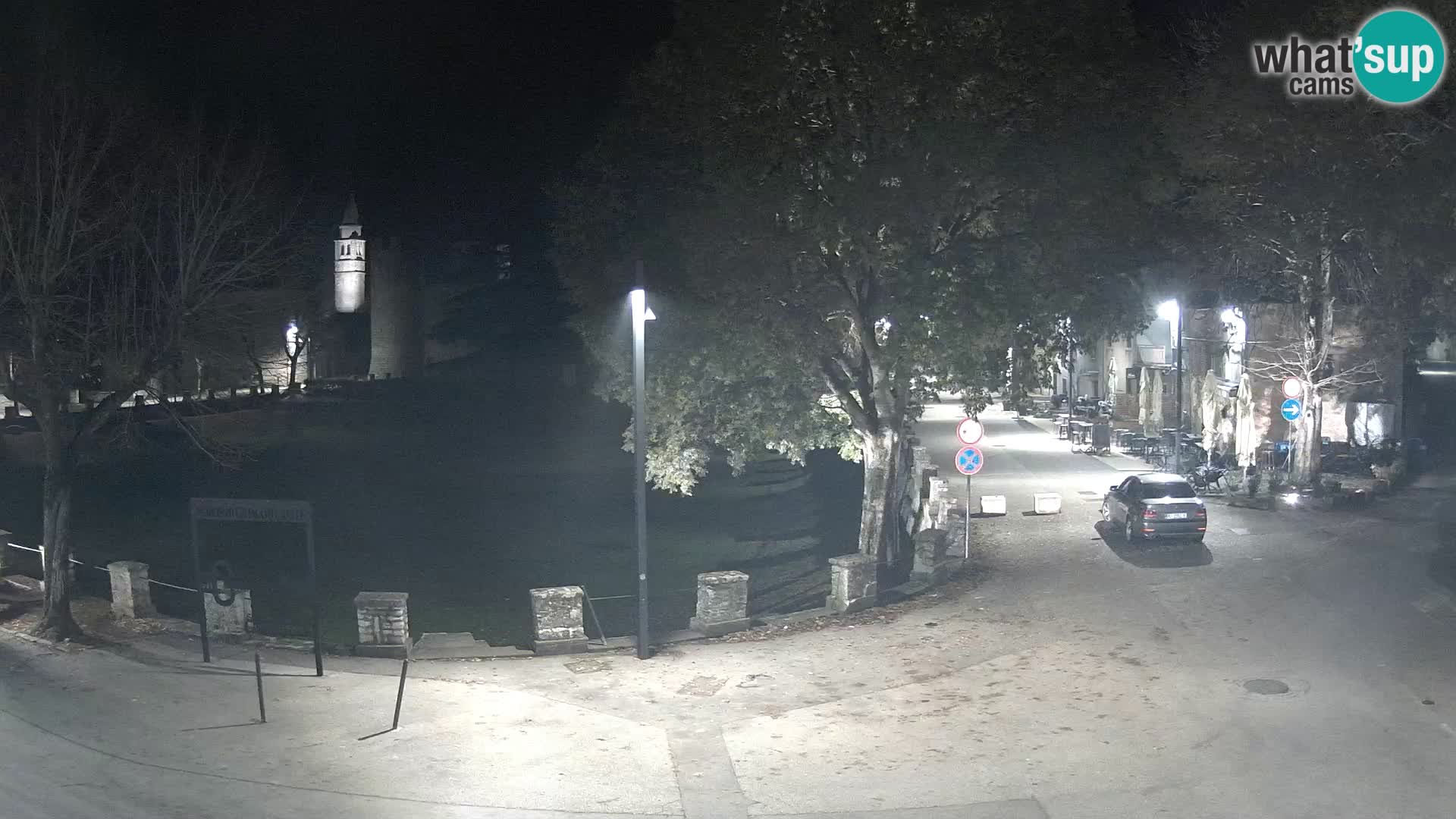 Live Svetvinčenat – Blick auf Schloss Morosini Grimani – Istrien – Kroatien