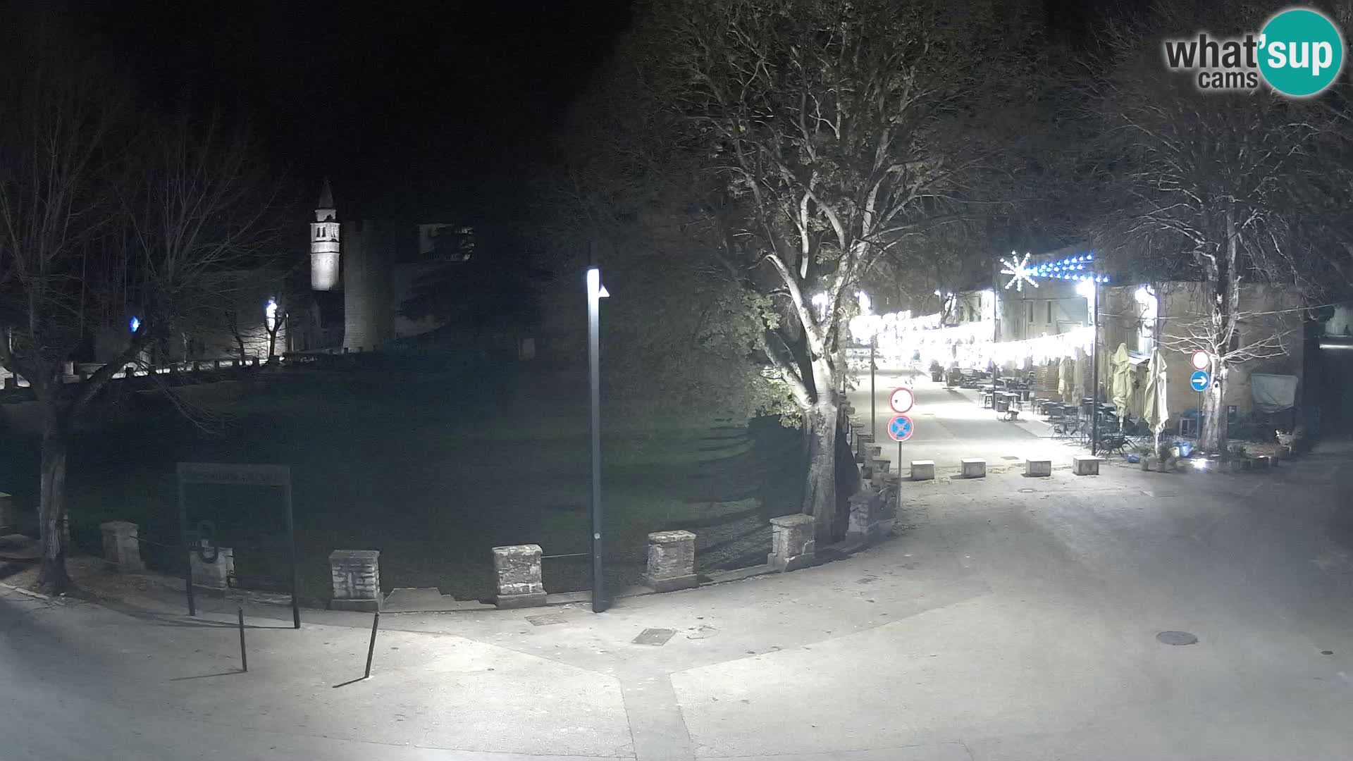 Live Svetvinčenat – Blick auf Schloss Morosini Grimani – Istrien – Kroatien