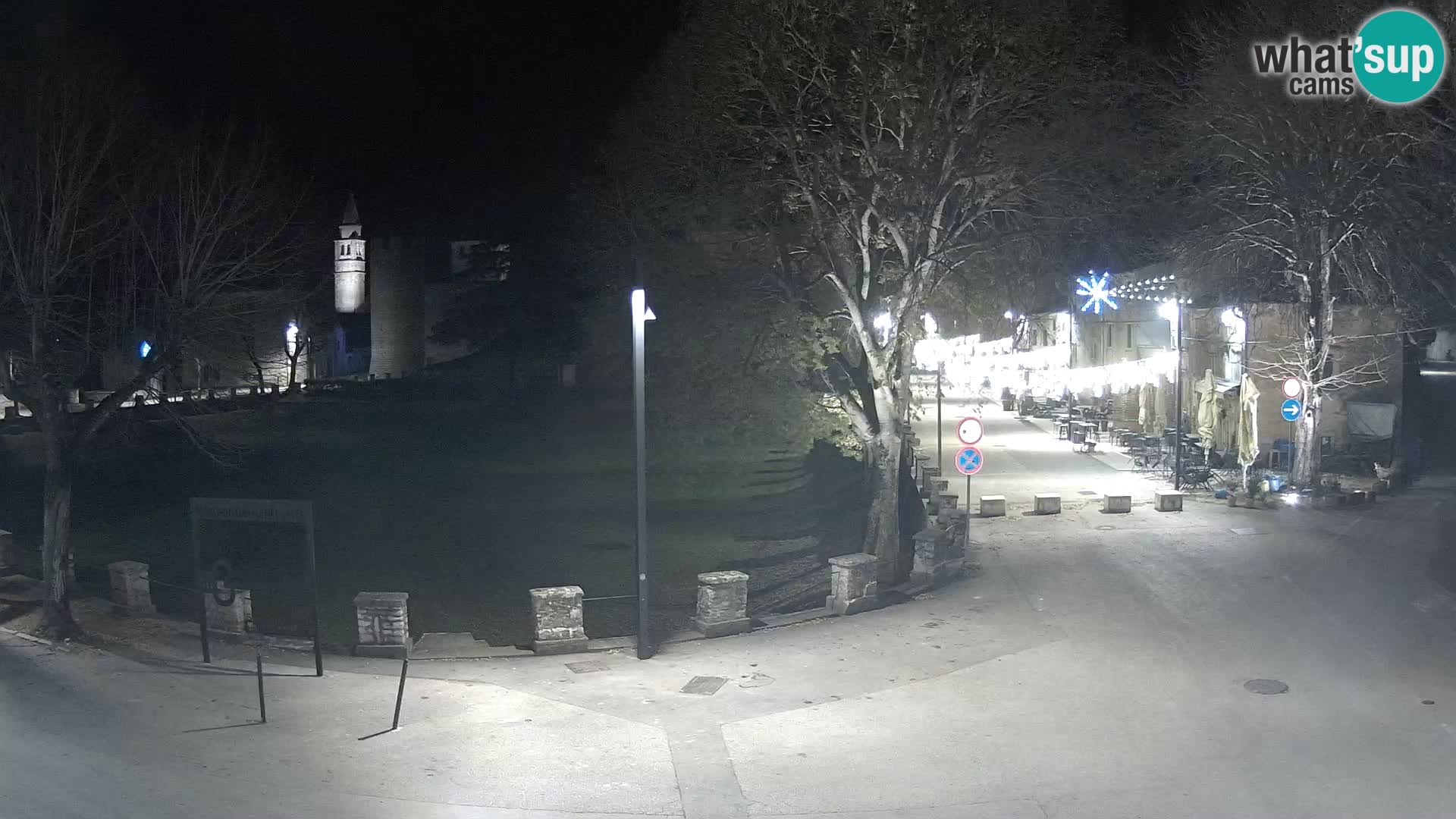 Live Svetvinčenat – Blick auf Schloss Morosini Grimani – Istrien – Kroatien