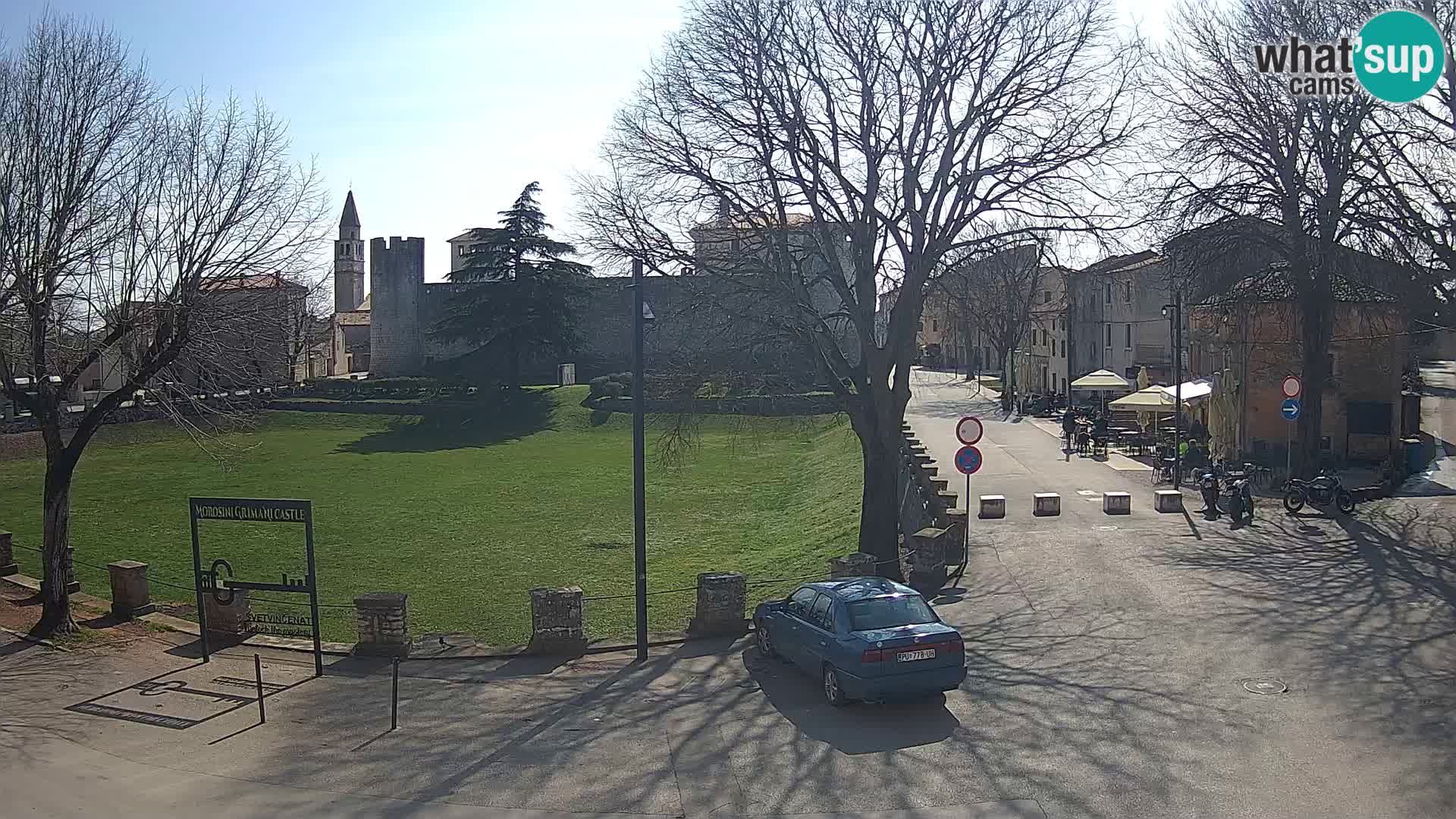 Live Svetvinčenat (Sanvincenti) – vista sul castello Morosini Grimani – Istria – Croazia