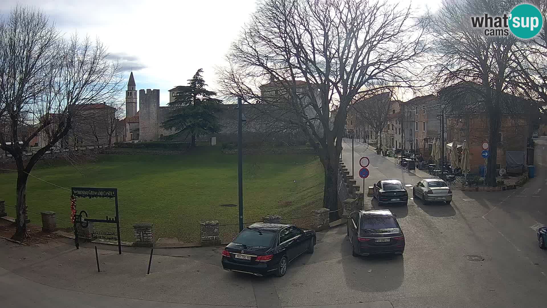 Live Svetvinčenat – view to Castle Morosini Grimani – Istria – Croatia