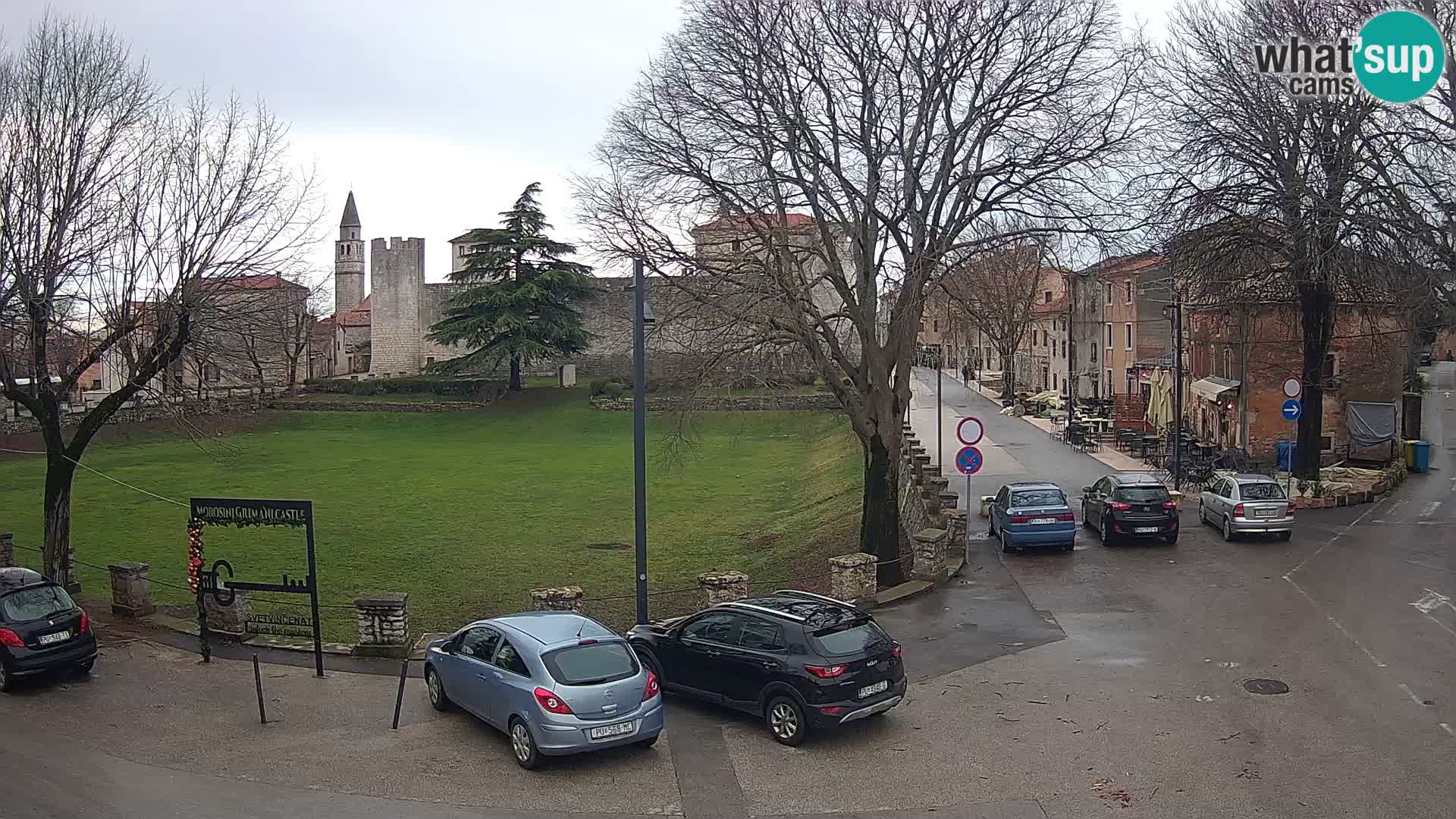 Live Svetvinčenat – view to Castle Morosini Grimani – Istria – Croatia