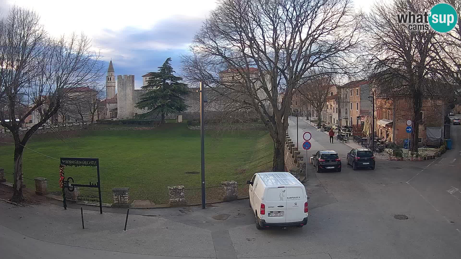 Live Svetvinčenat – view to Castle Morosini Grimani – Istria – Croatia