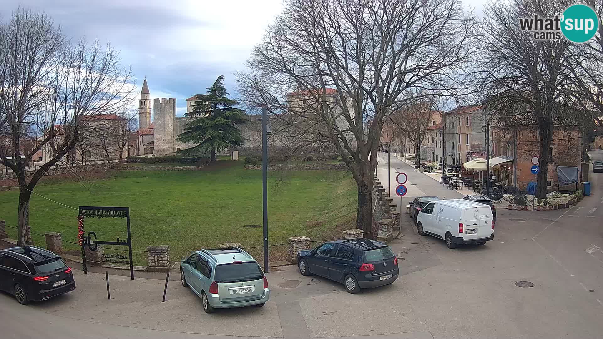 Live Svetvinčenat – view to Castle Morosini Grimani – Istria – Croatia