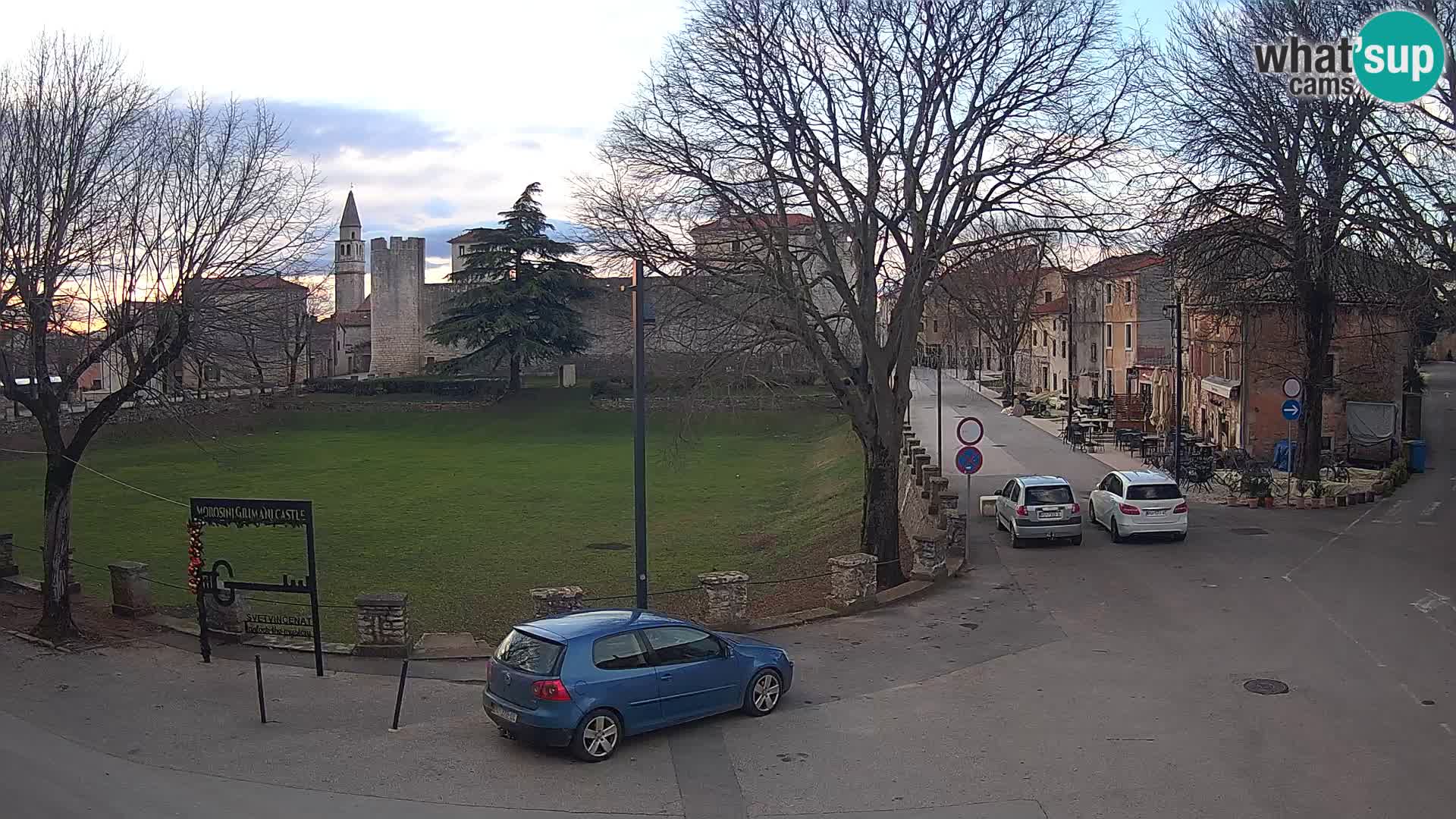 Live Svetvinčenat – view to Castle Morosini Grimani – Istria – Croatia