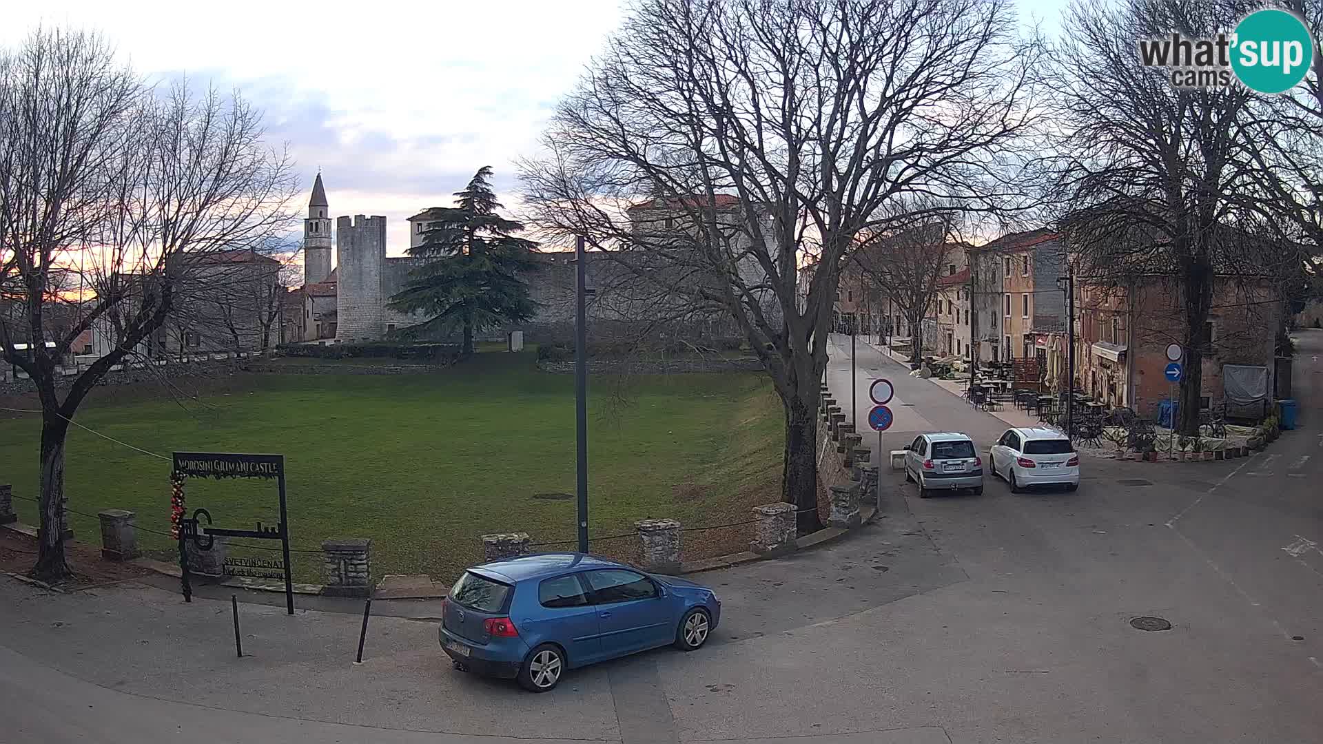 Live Svetvinčenat – view to Castle Morosini Grimani – Istria – Croatia