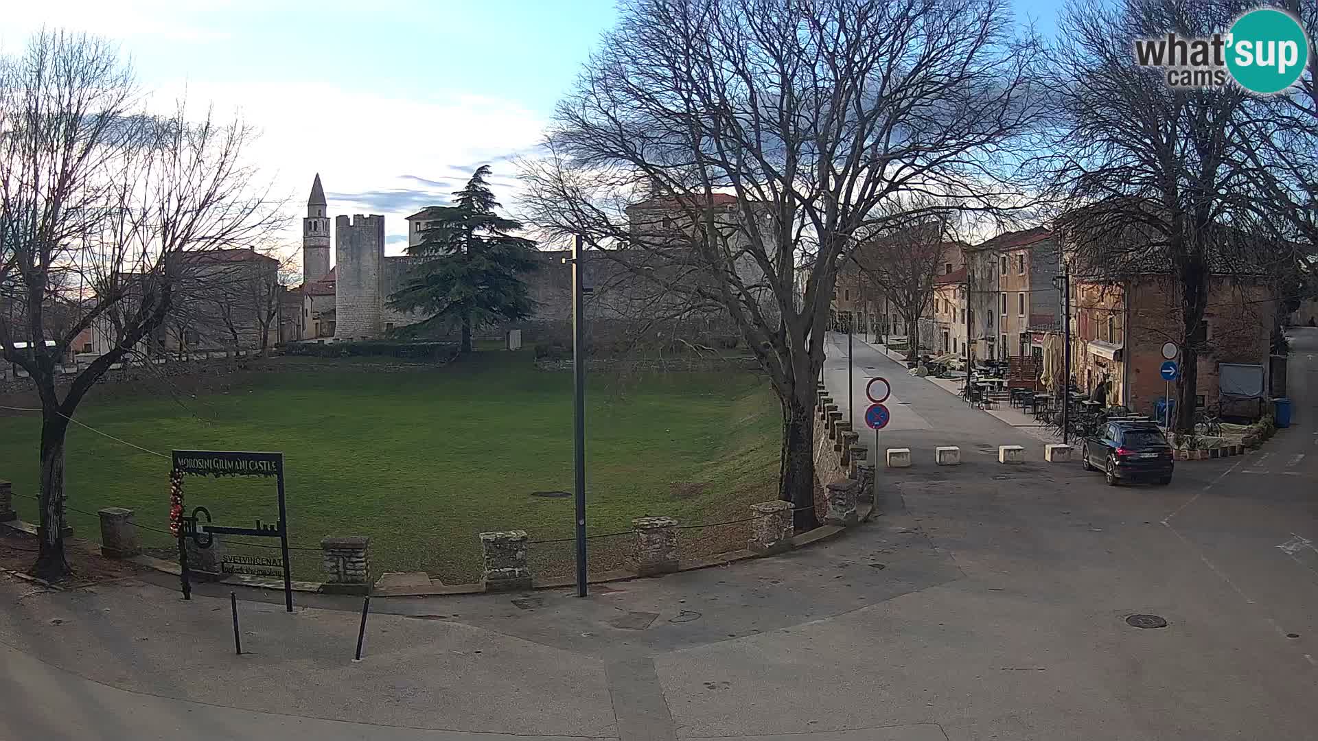 Live Svetvinčenat – view to Castle Morosini Grimani – Istria – Croatia