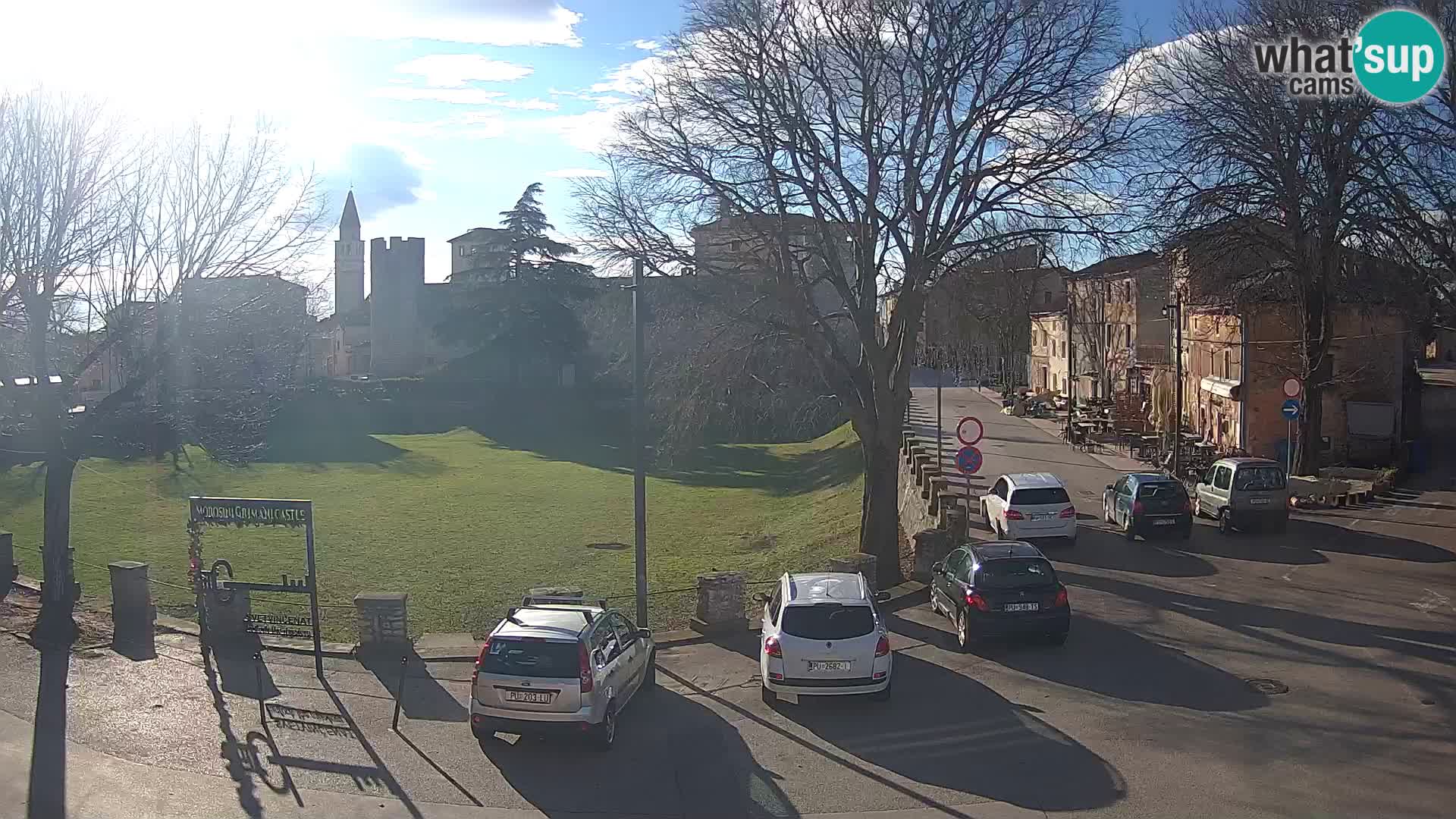 Live Svetvinčenat – view to Castle Morosini Grimani – Istria – Croatia